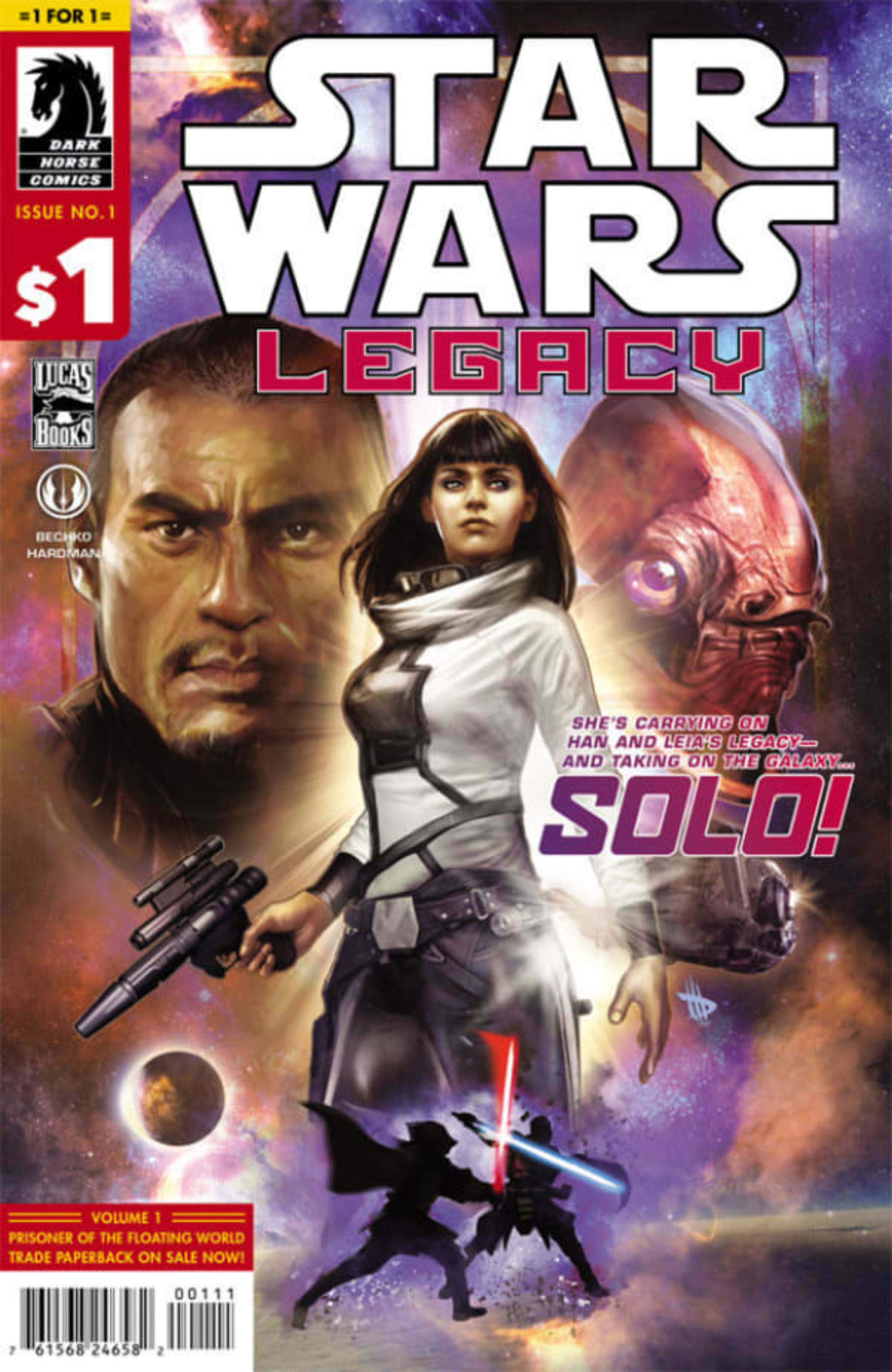 1 For $1: Star Wars - Legacy cover — © Dark Horse Comics