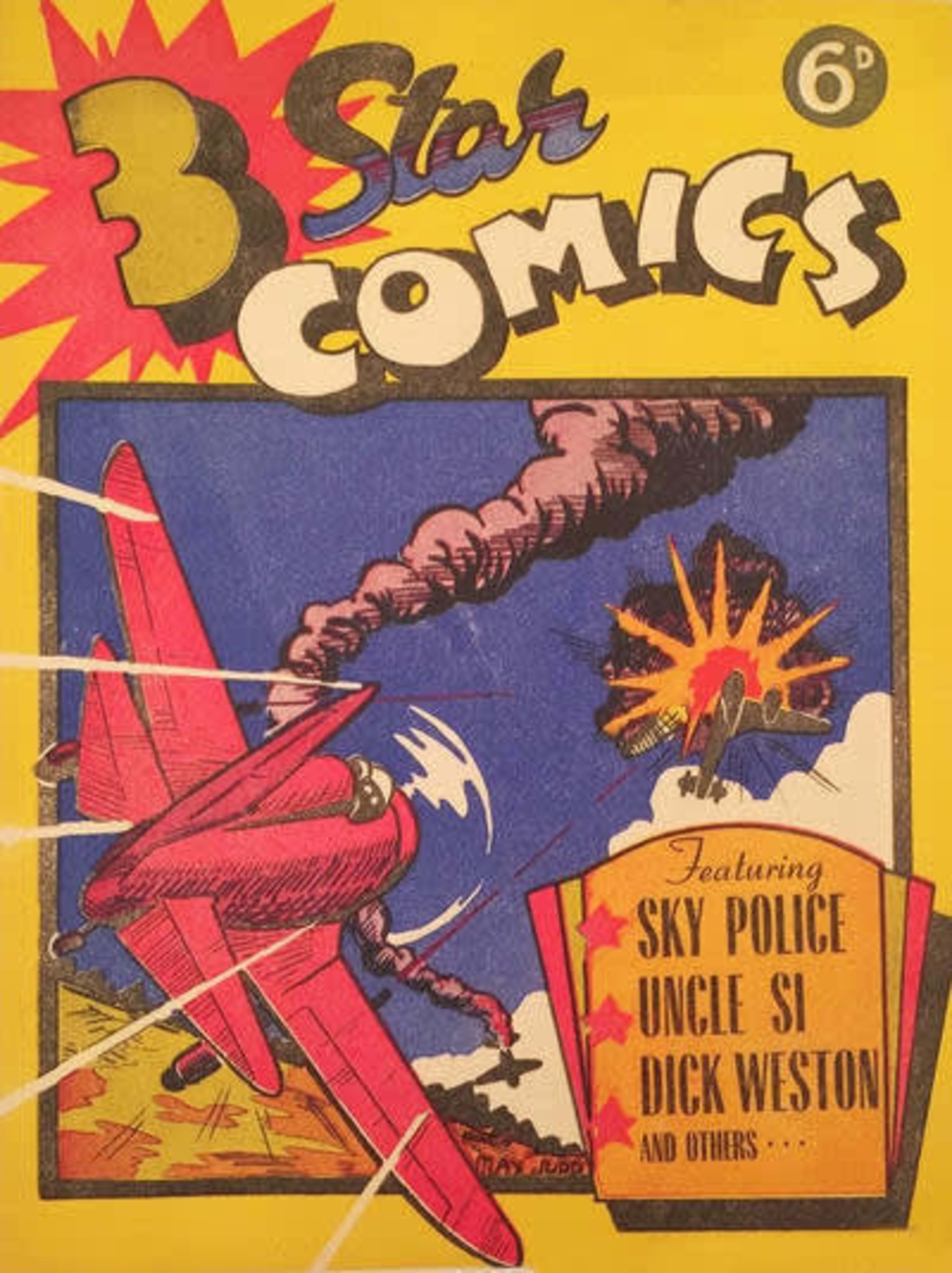 3 Star Comics cover — © H. E. Hoffman