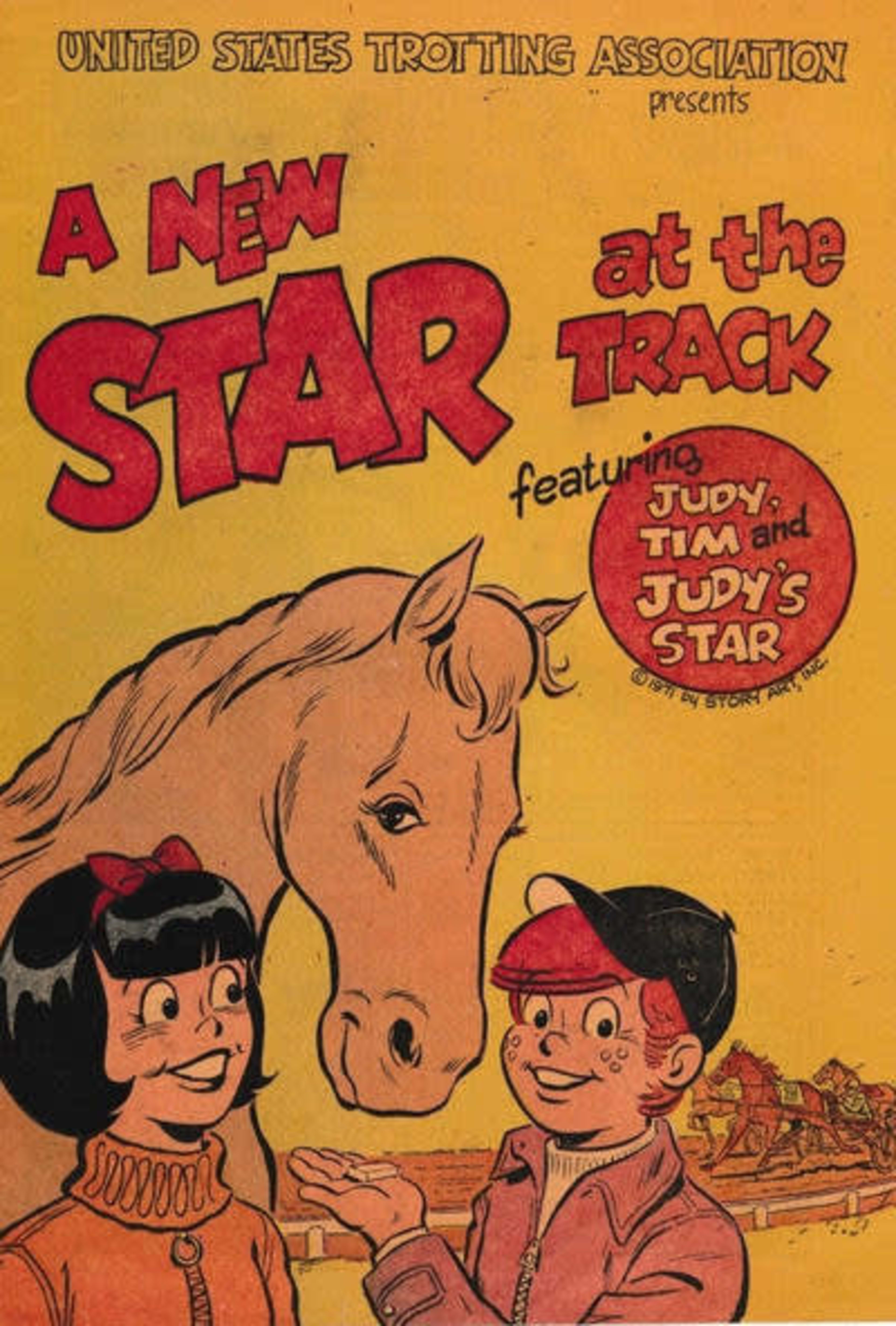 A New Star at the Track cover — © Unknown Publisher