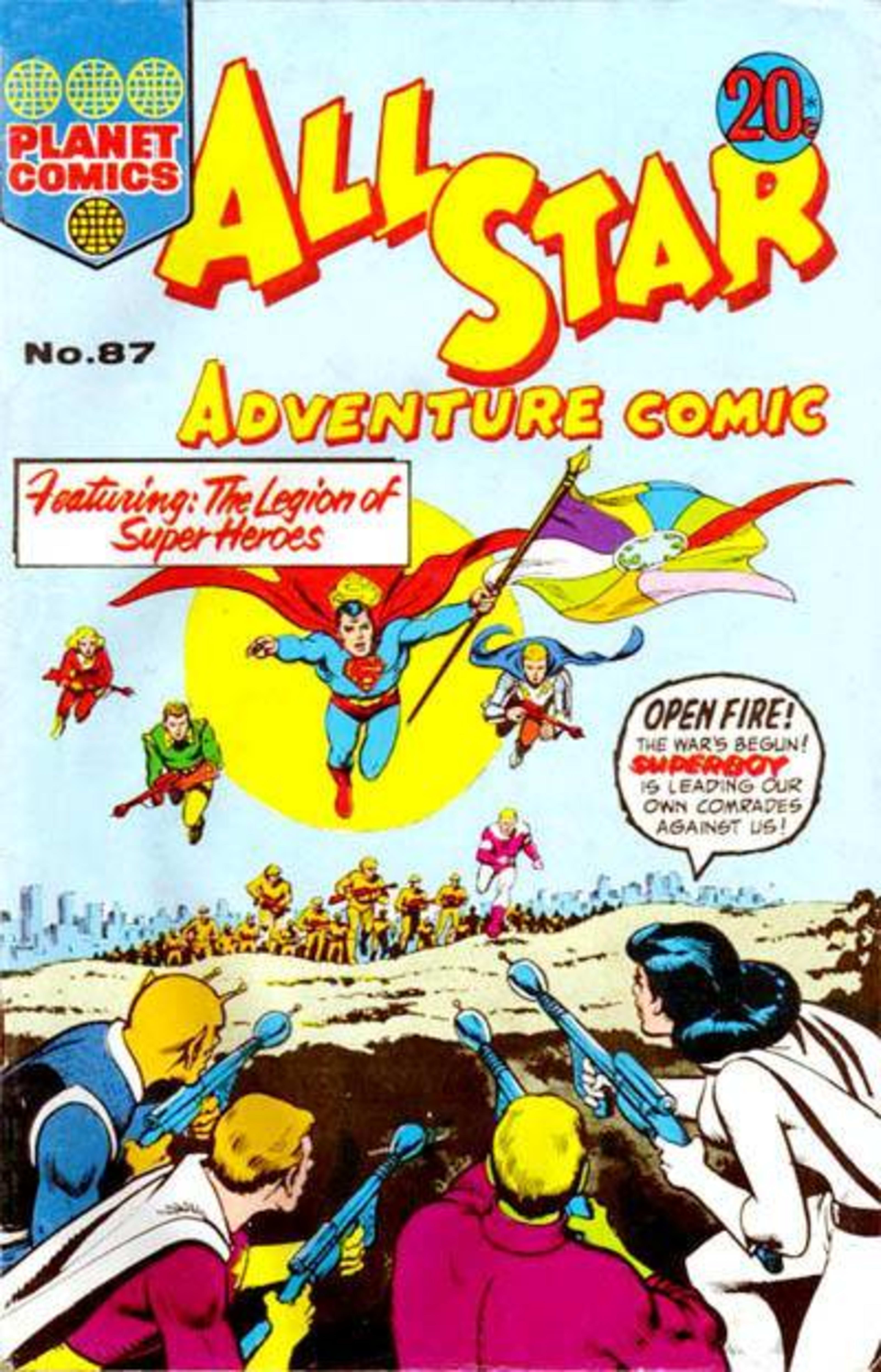 All Star Adventure Comic 87
