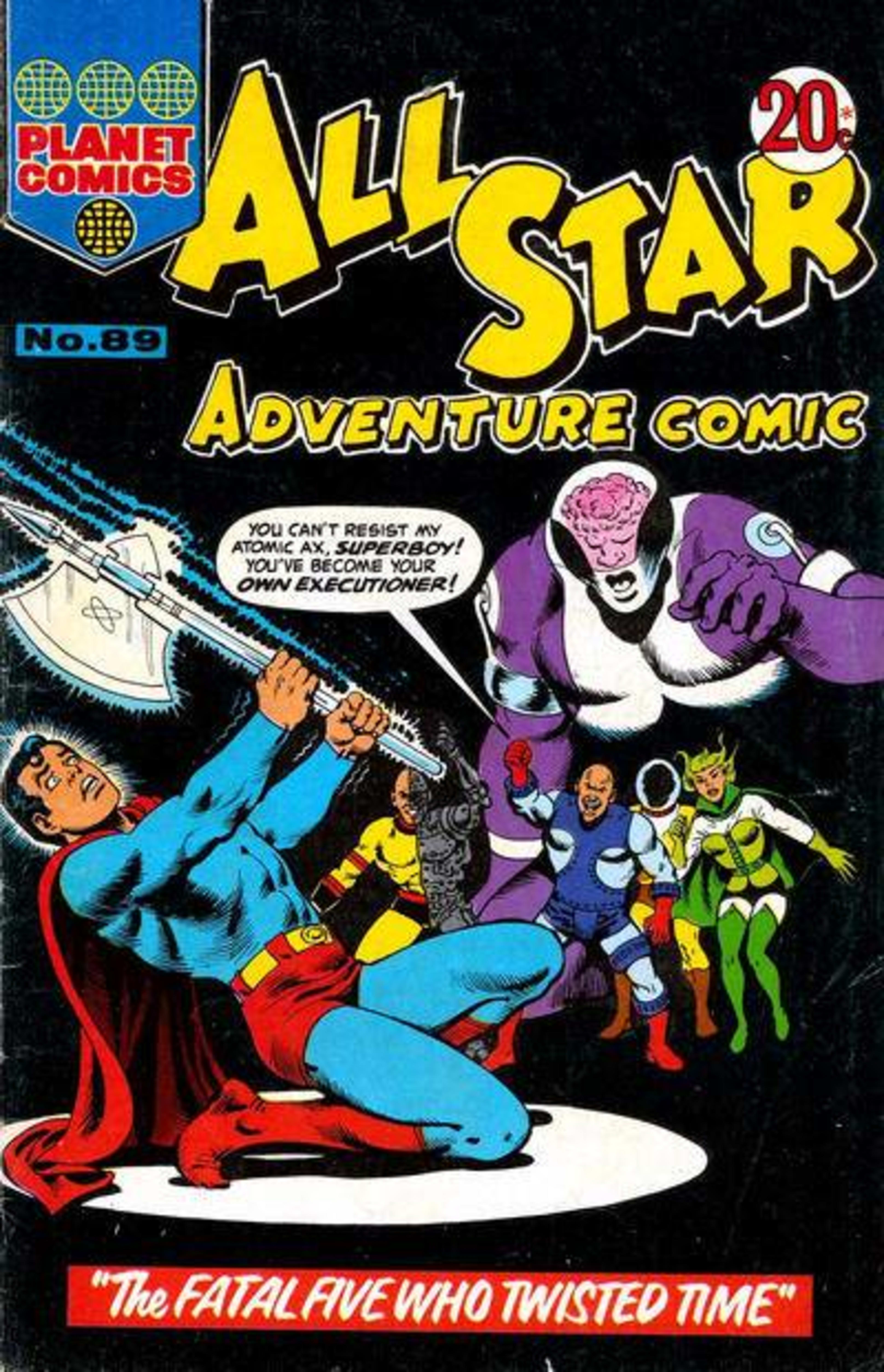All Star Adventure Comic 89
