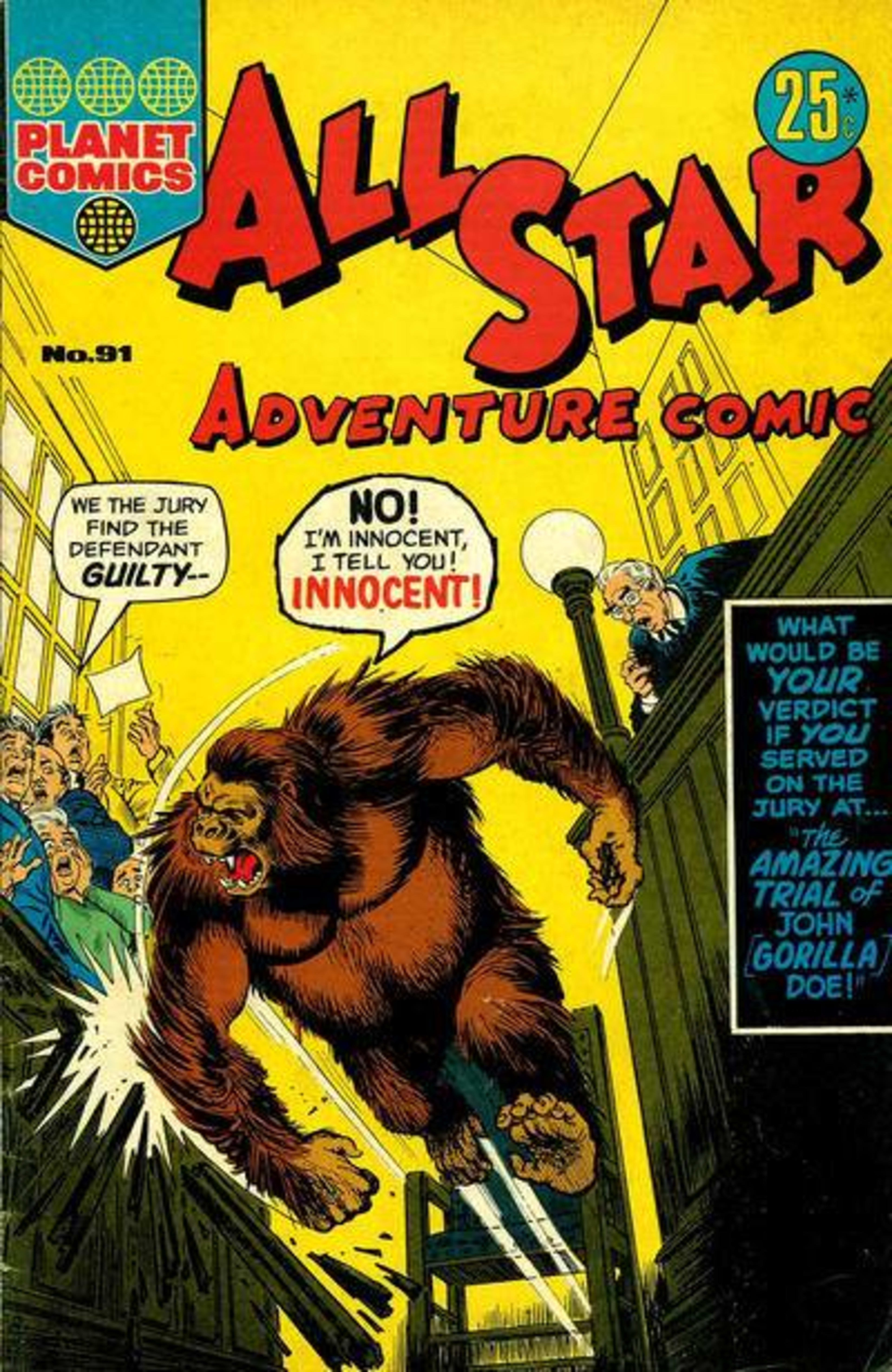 All Star Adventure Comic 91