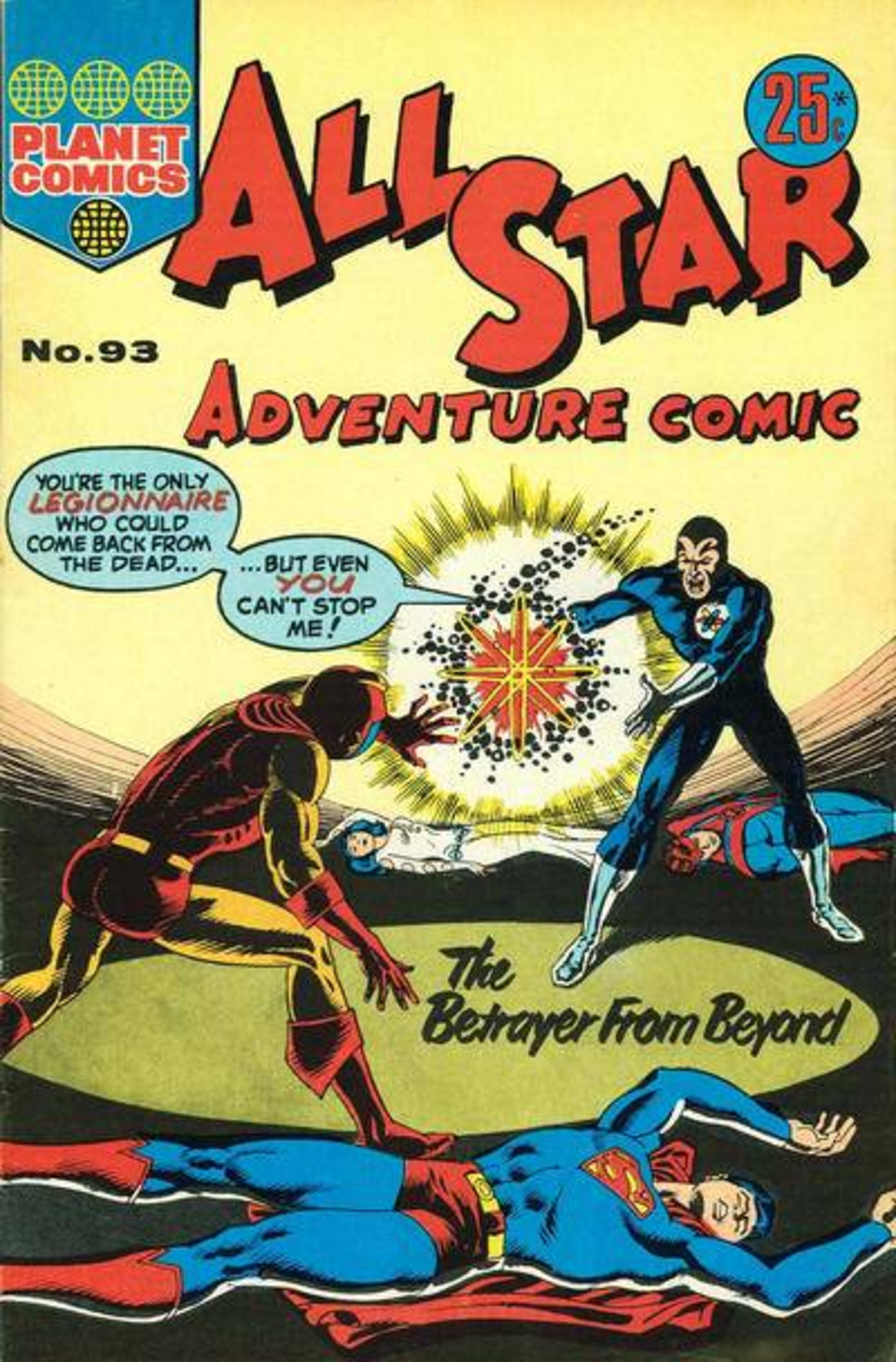 All Star Adventure Comic 93