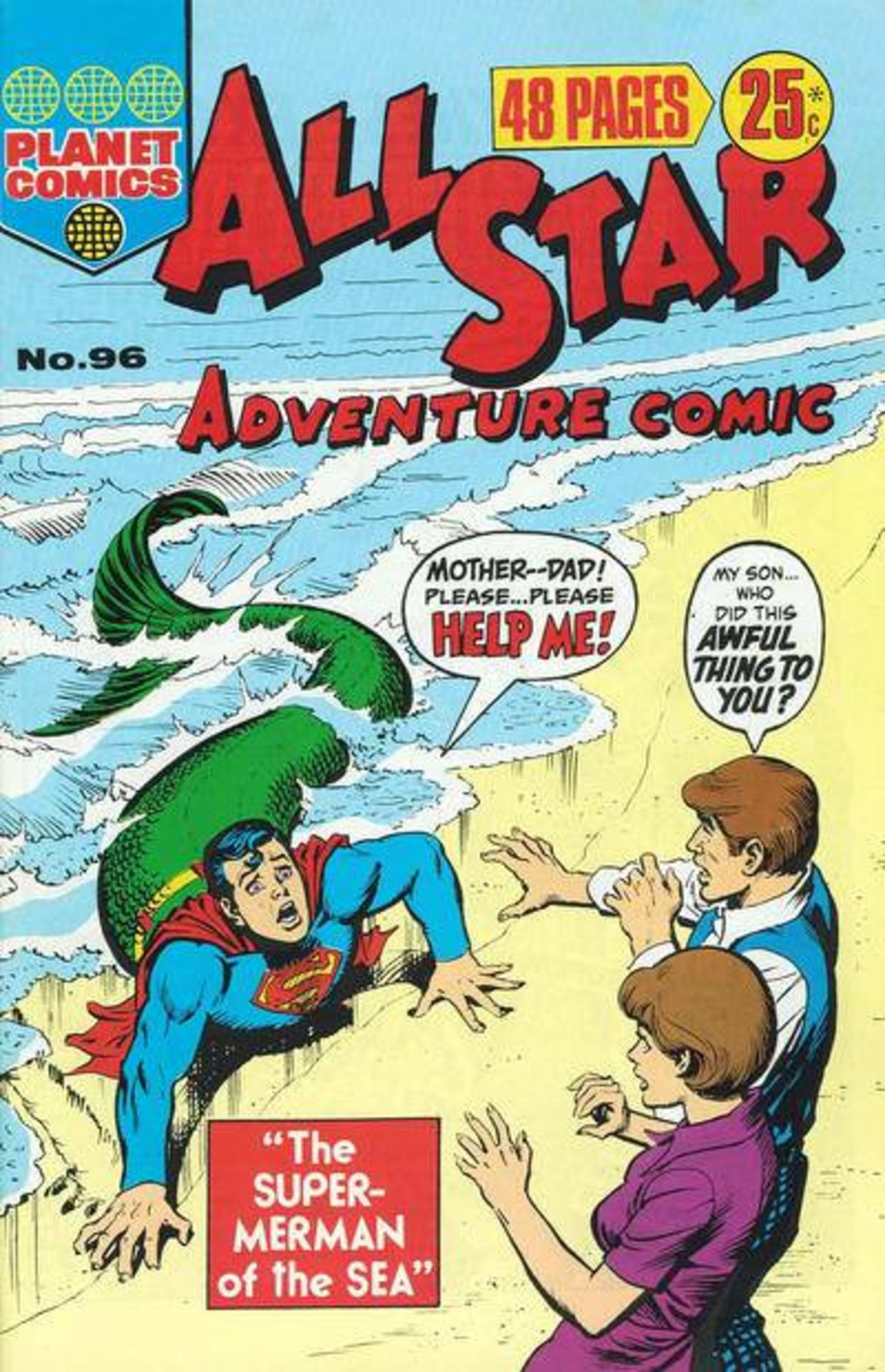 All Star Adventure Comic 96