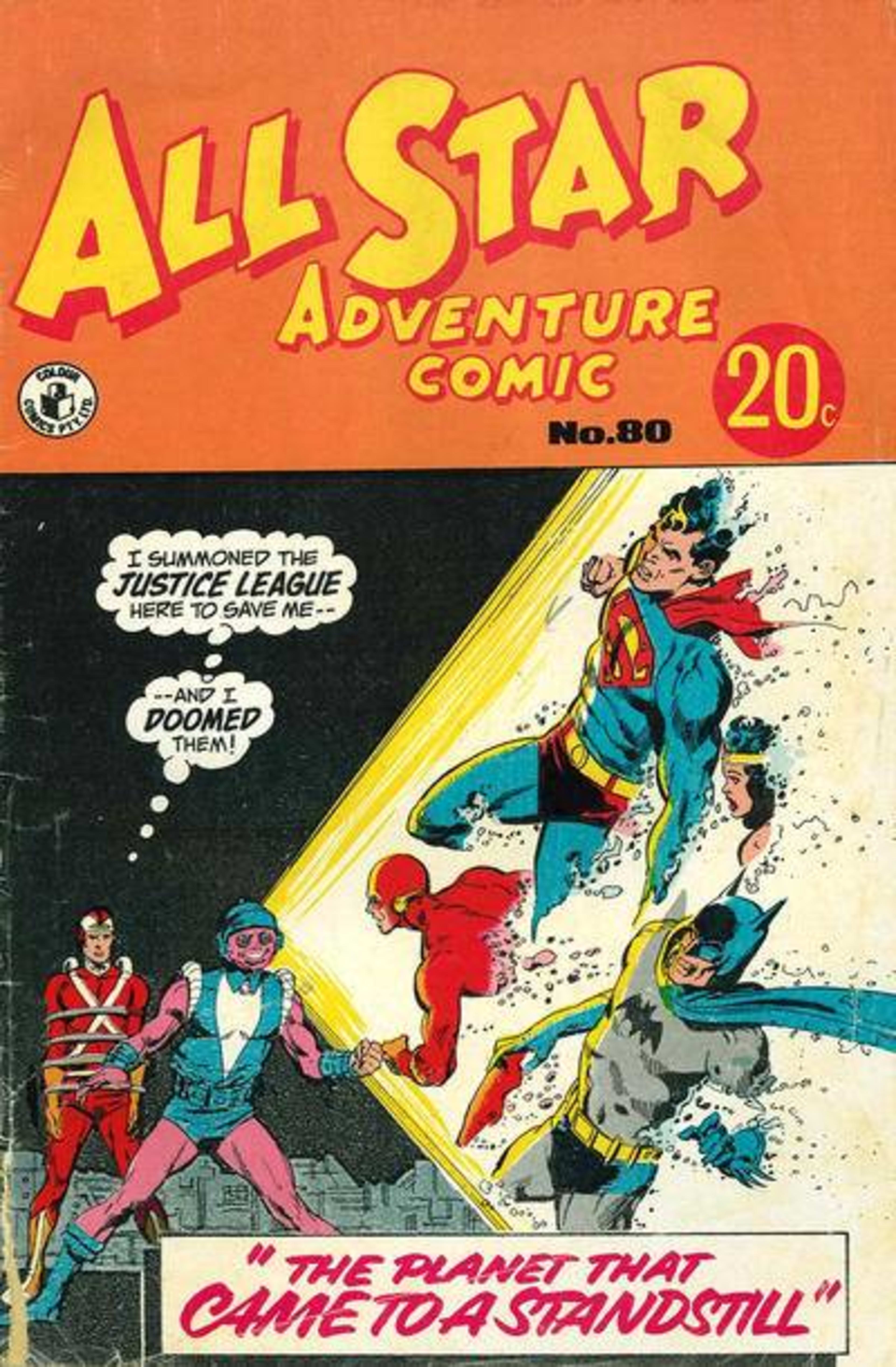 All Star Adventure Comic 80
