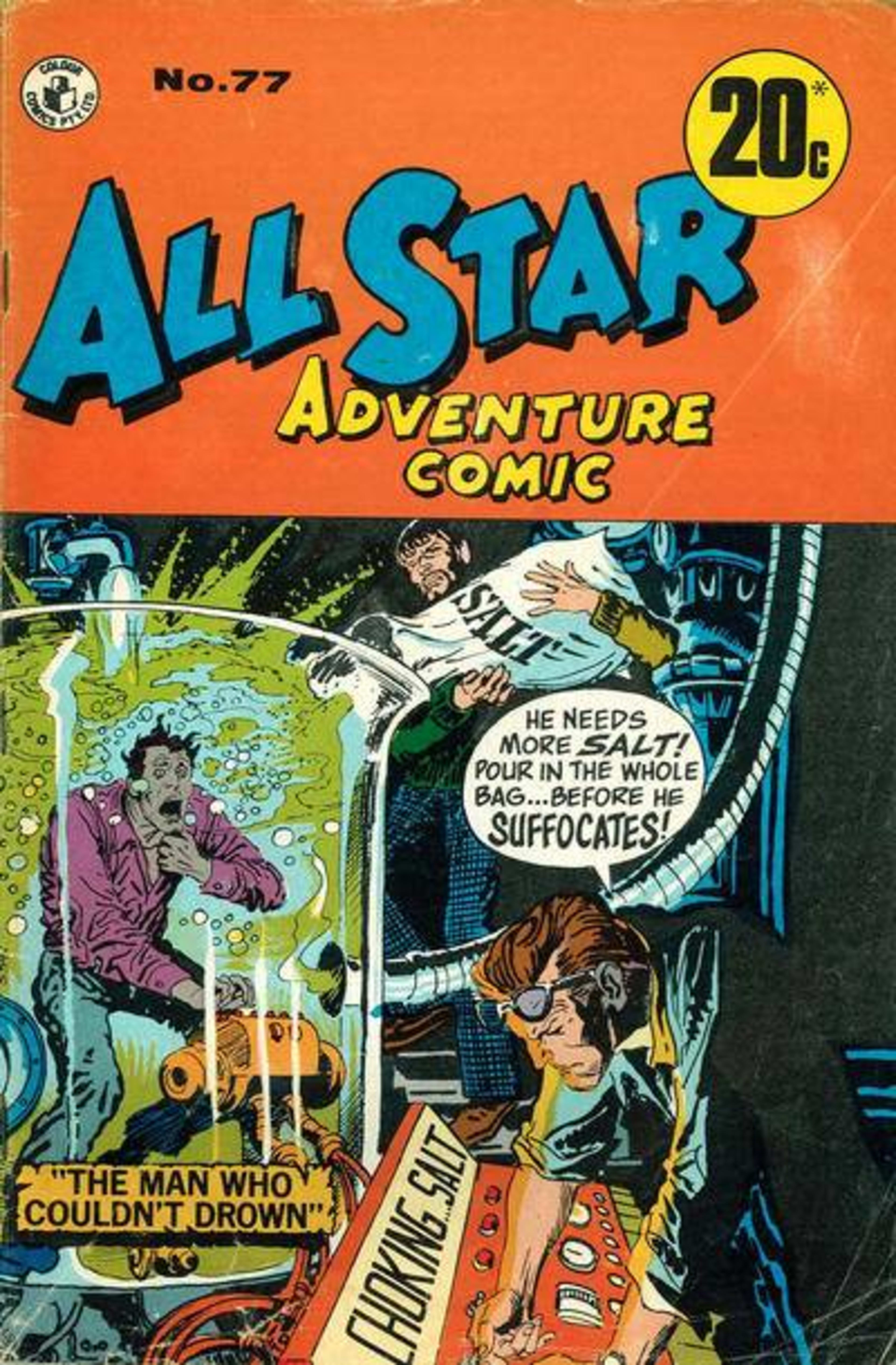 All Star Adventure Comic 77