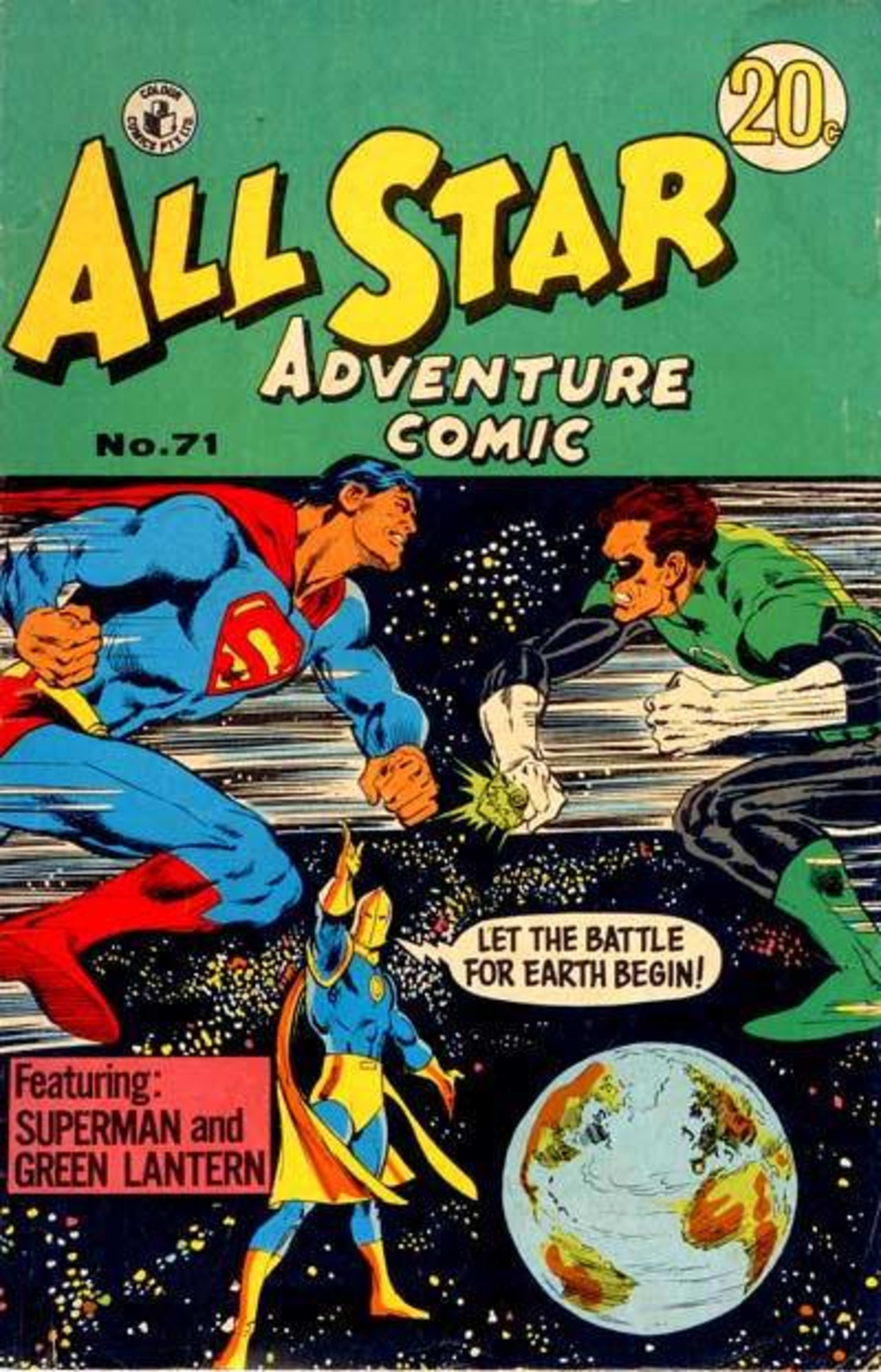 All Star Adventure Comic 71
