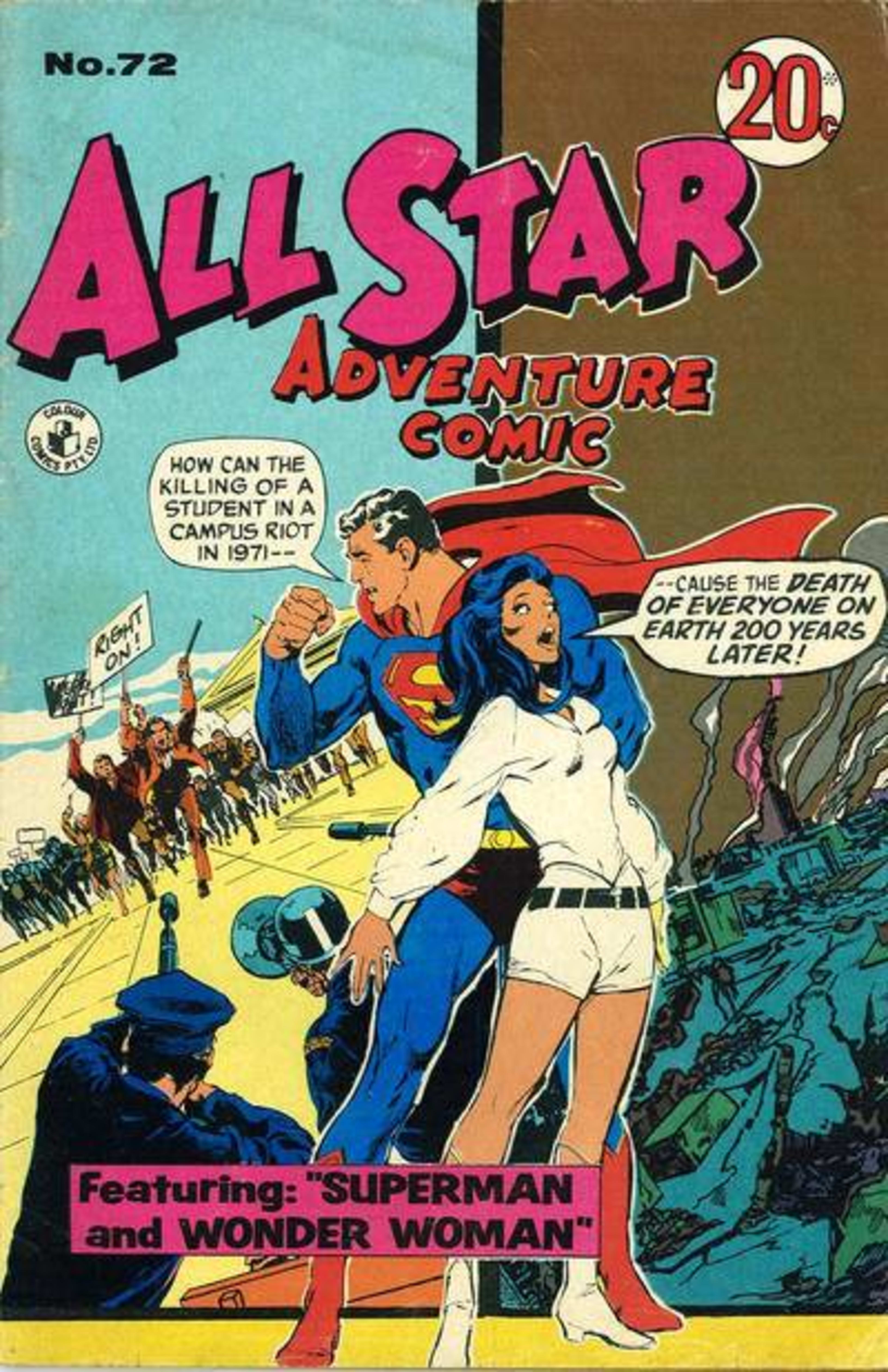 All Star Adventure Comic 72