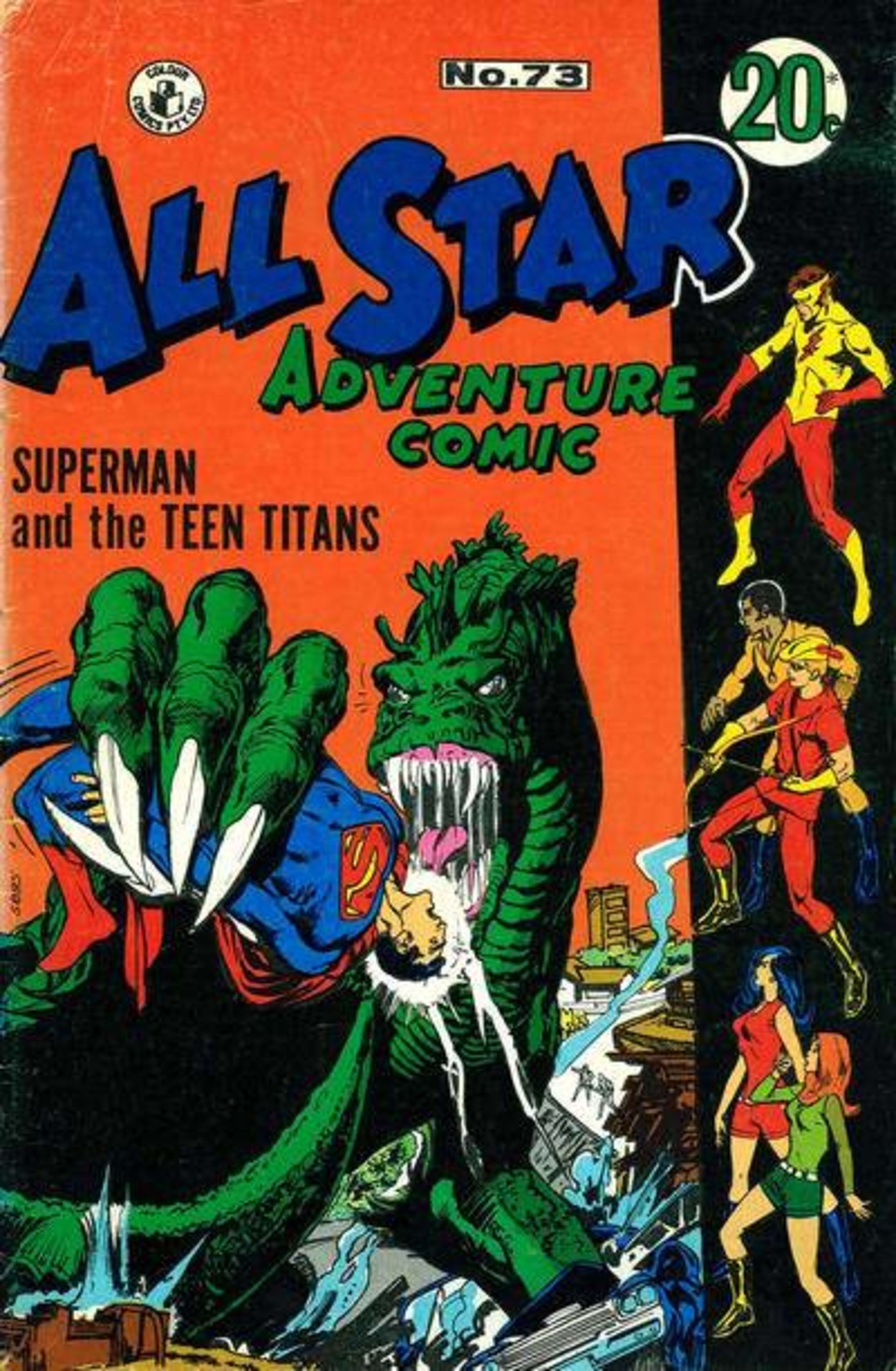 All Star Adventure Comic 73