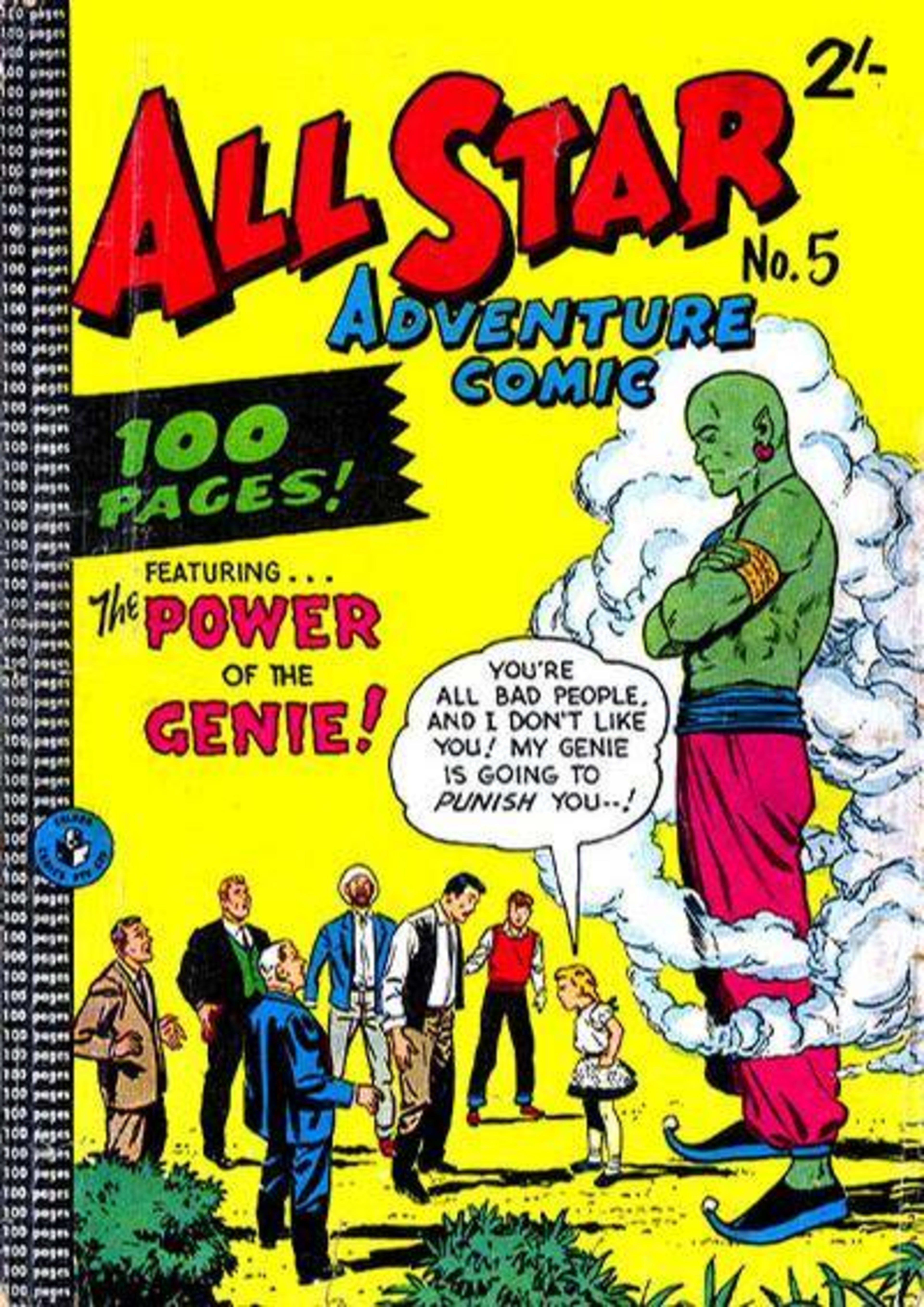 All Star Adventure Comic 5