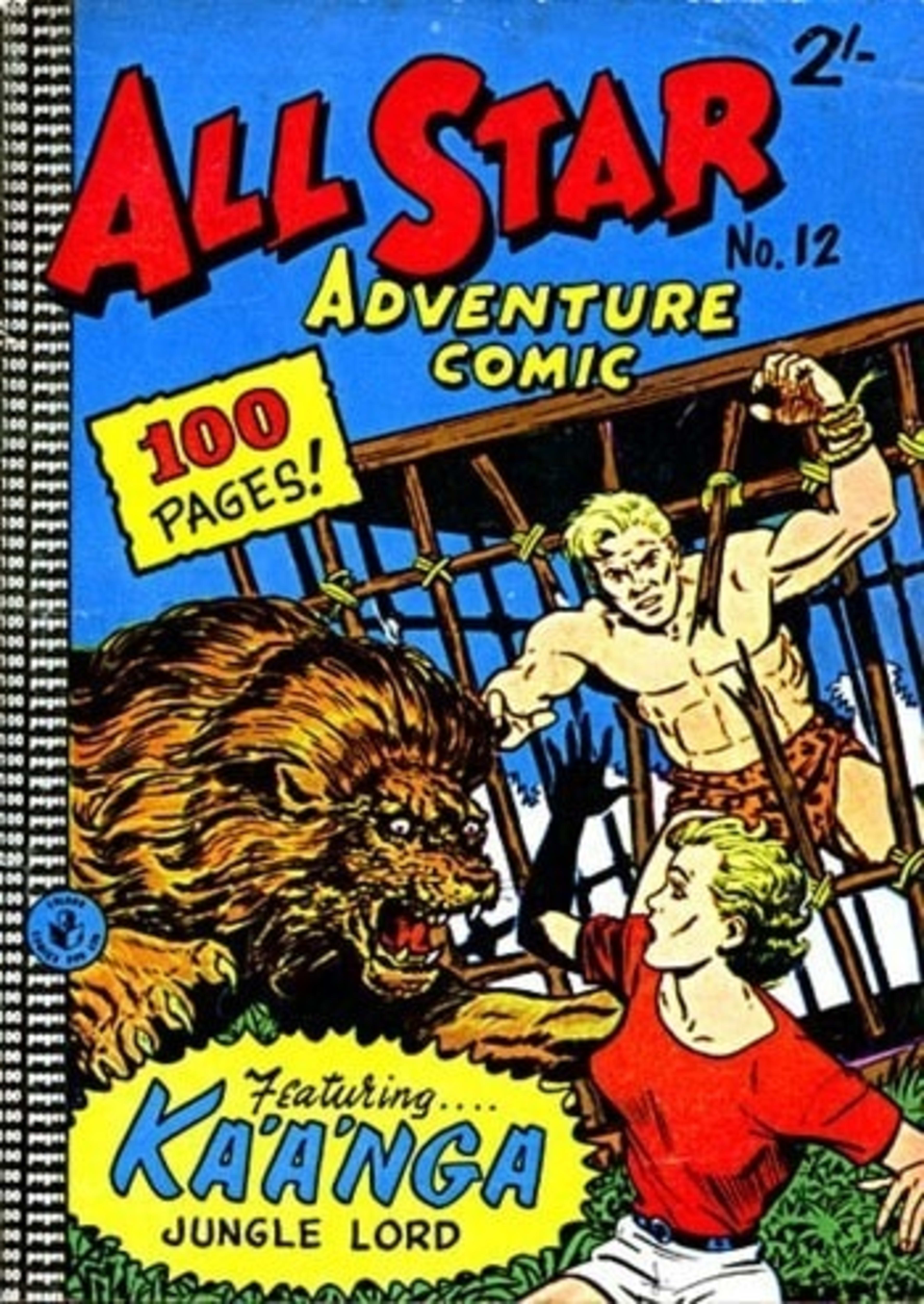 All Star Adventure Comic 12