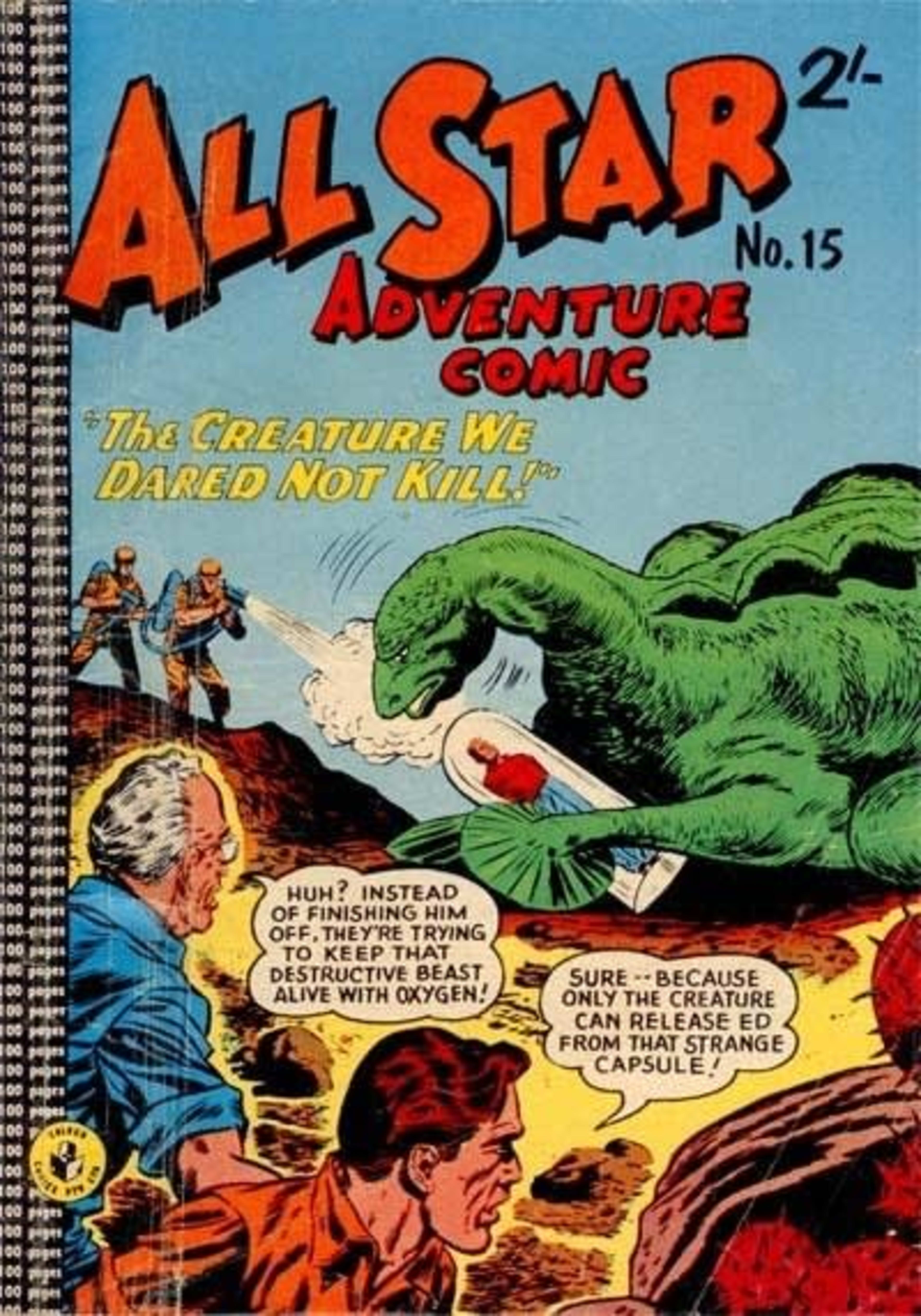 All Star Adventure Comic 15