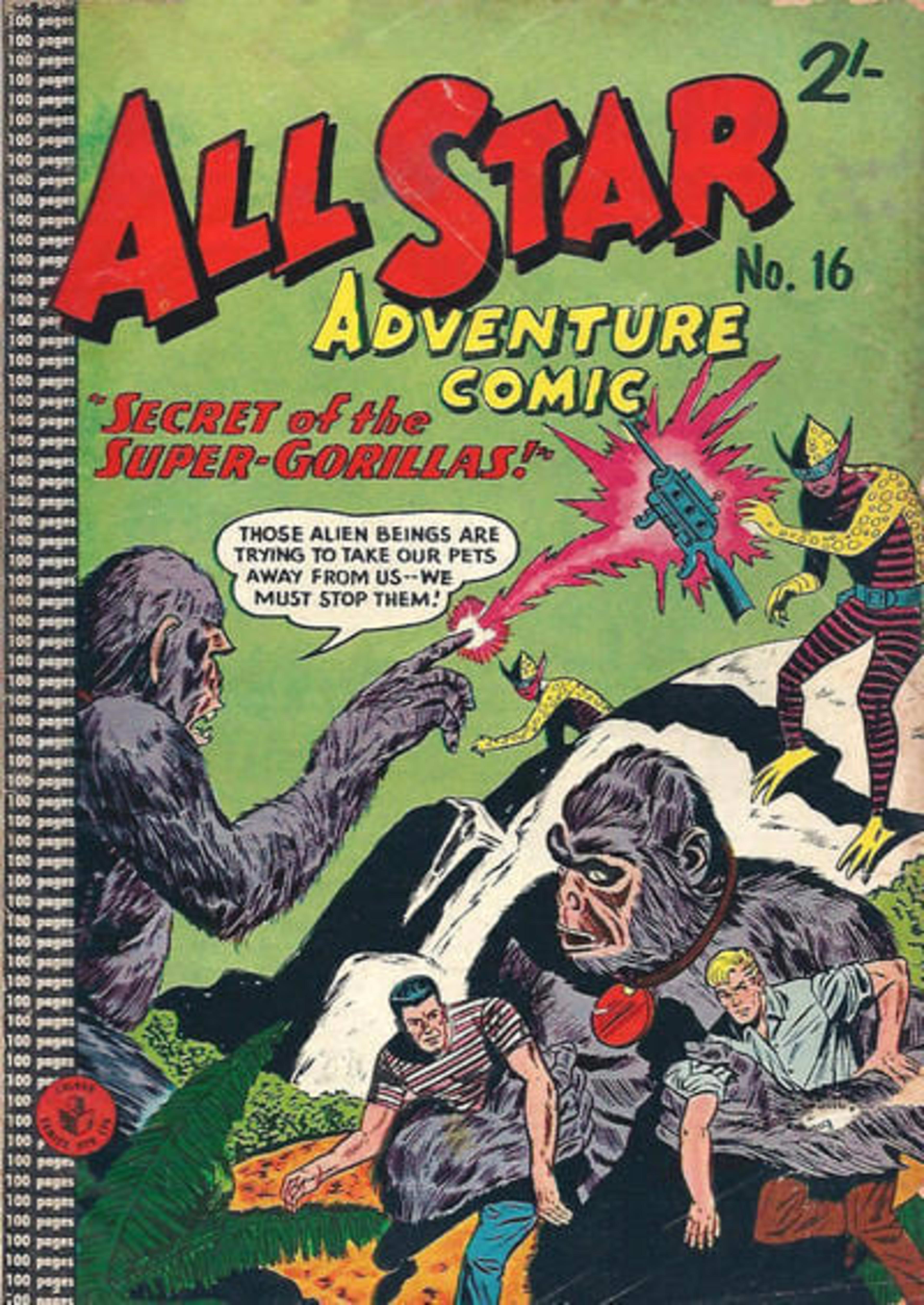 All Star Adventure Comic 16