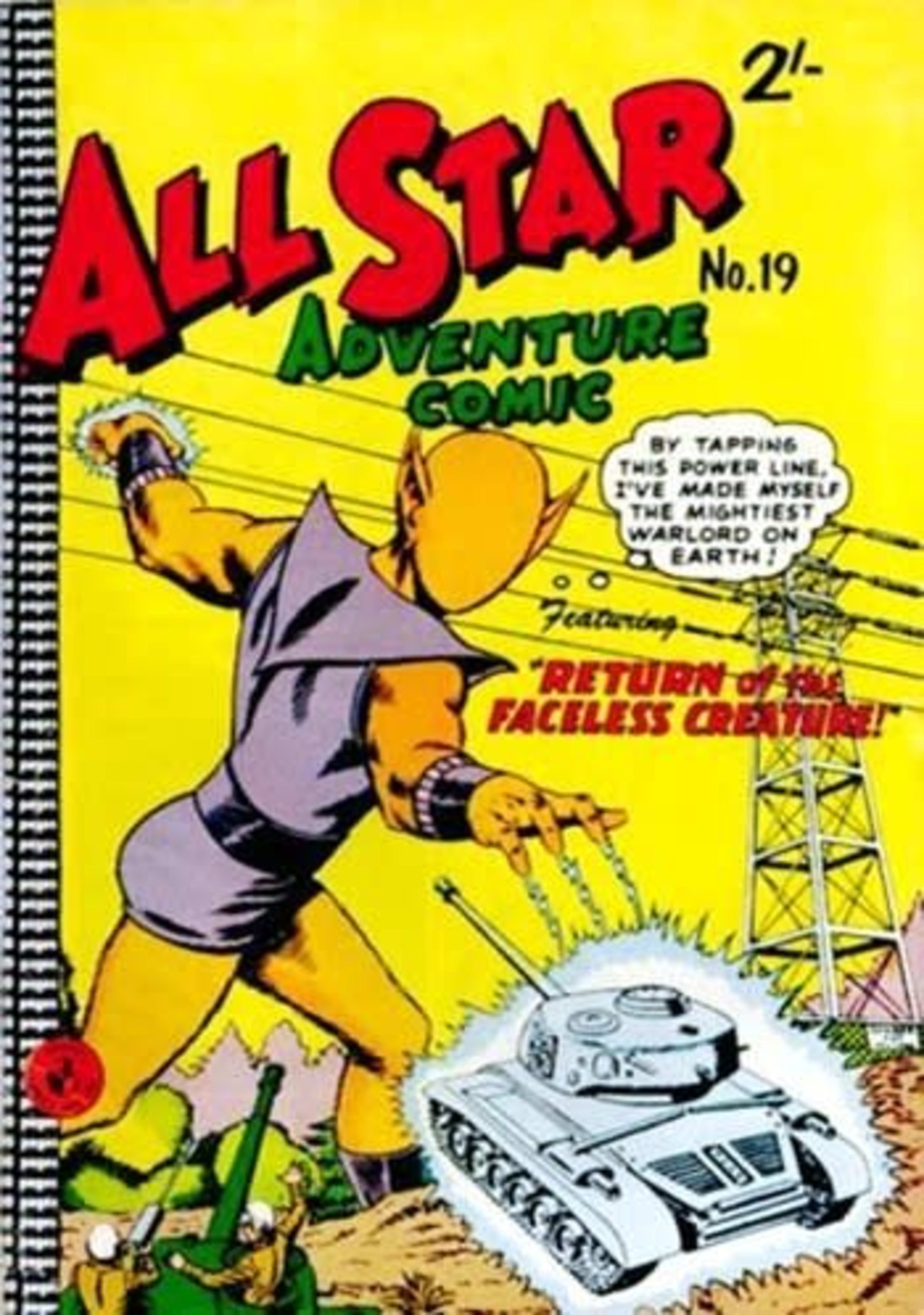 All Star Adventure Comic 19