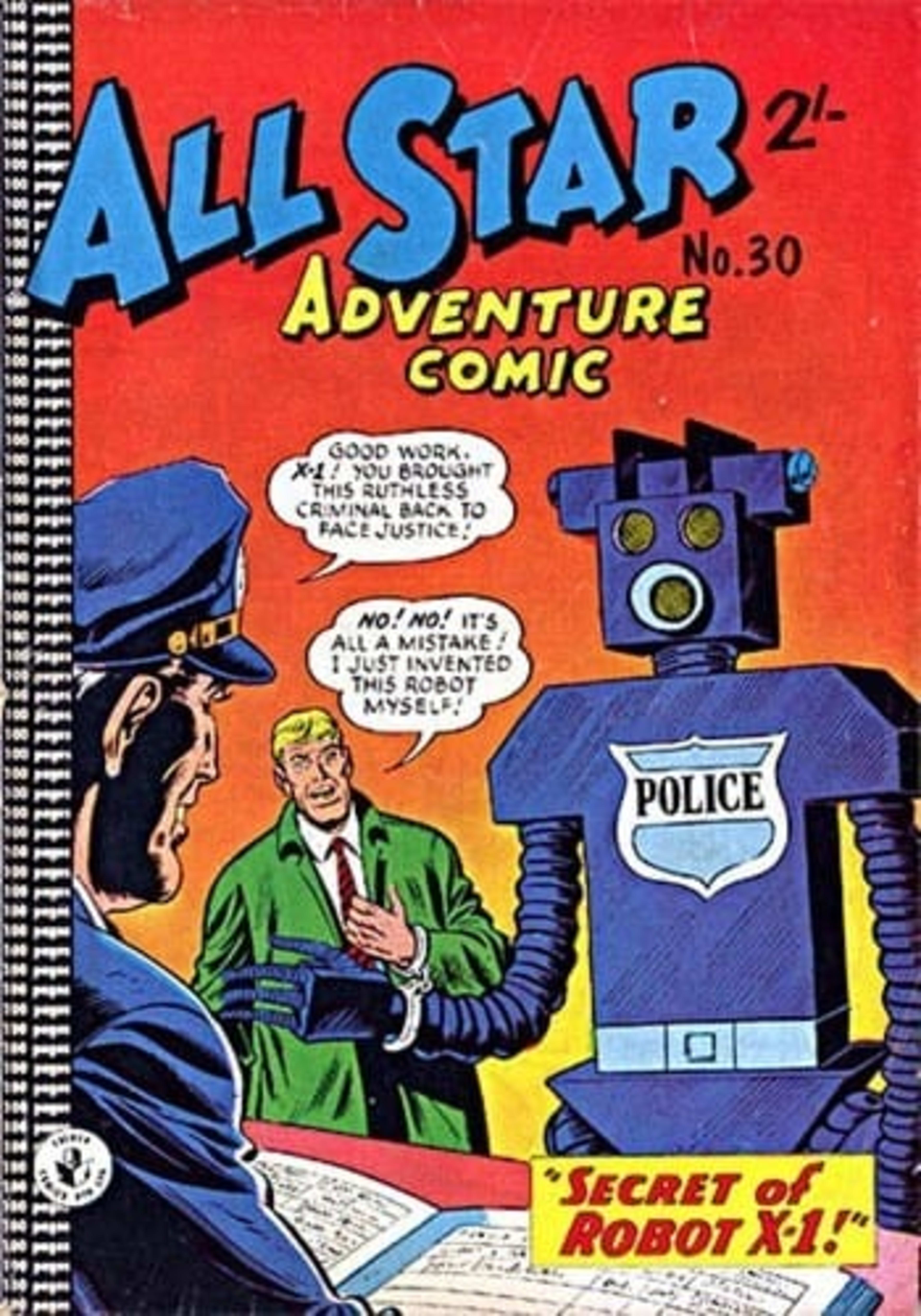 All Star Adventure Comic 30