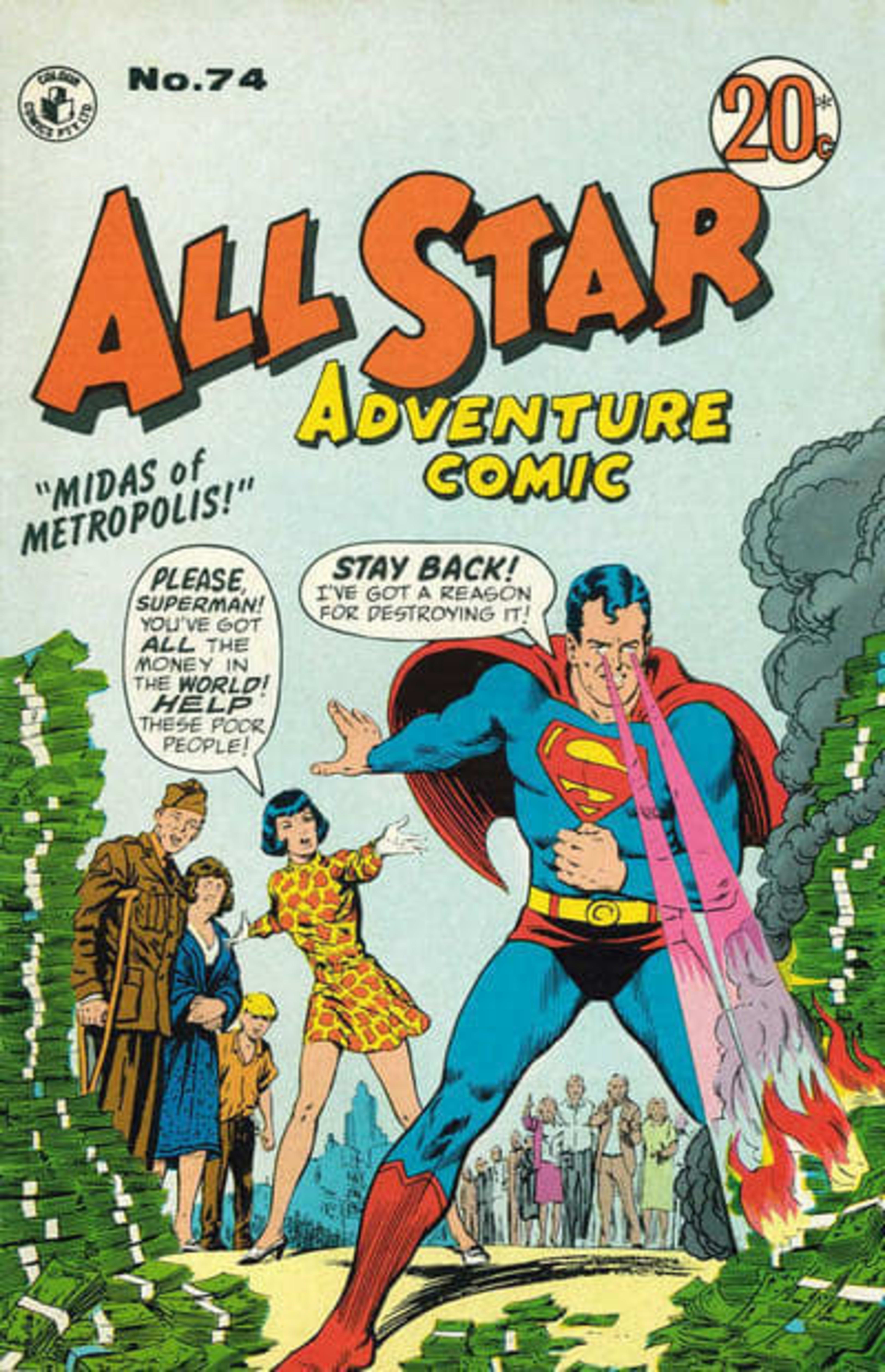 All Star Adventure Comic 74