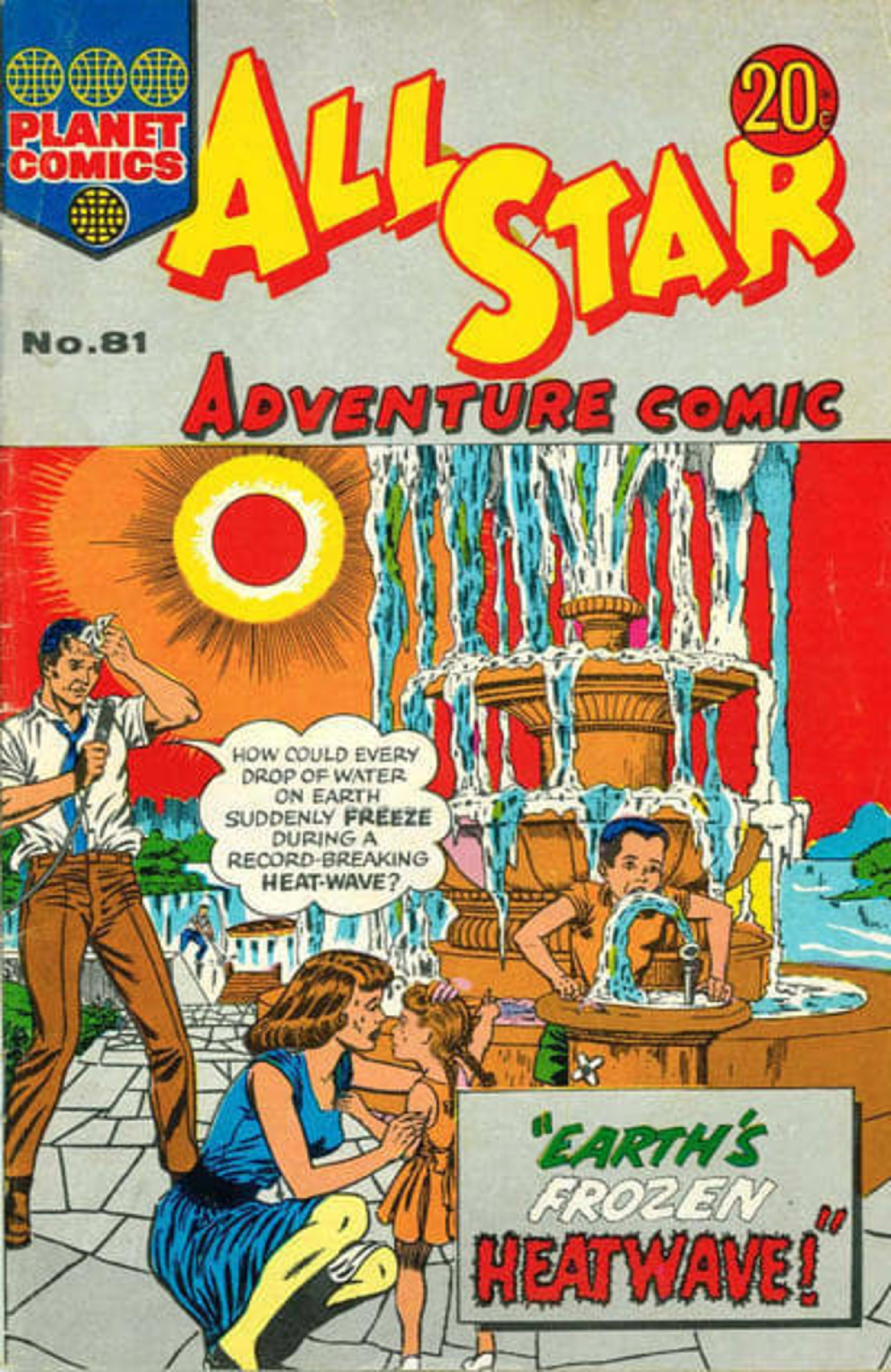All Star Adventure Comic 81