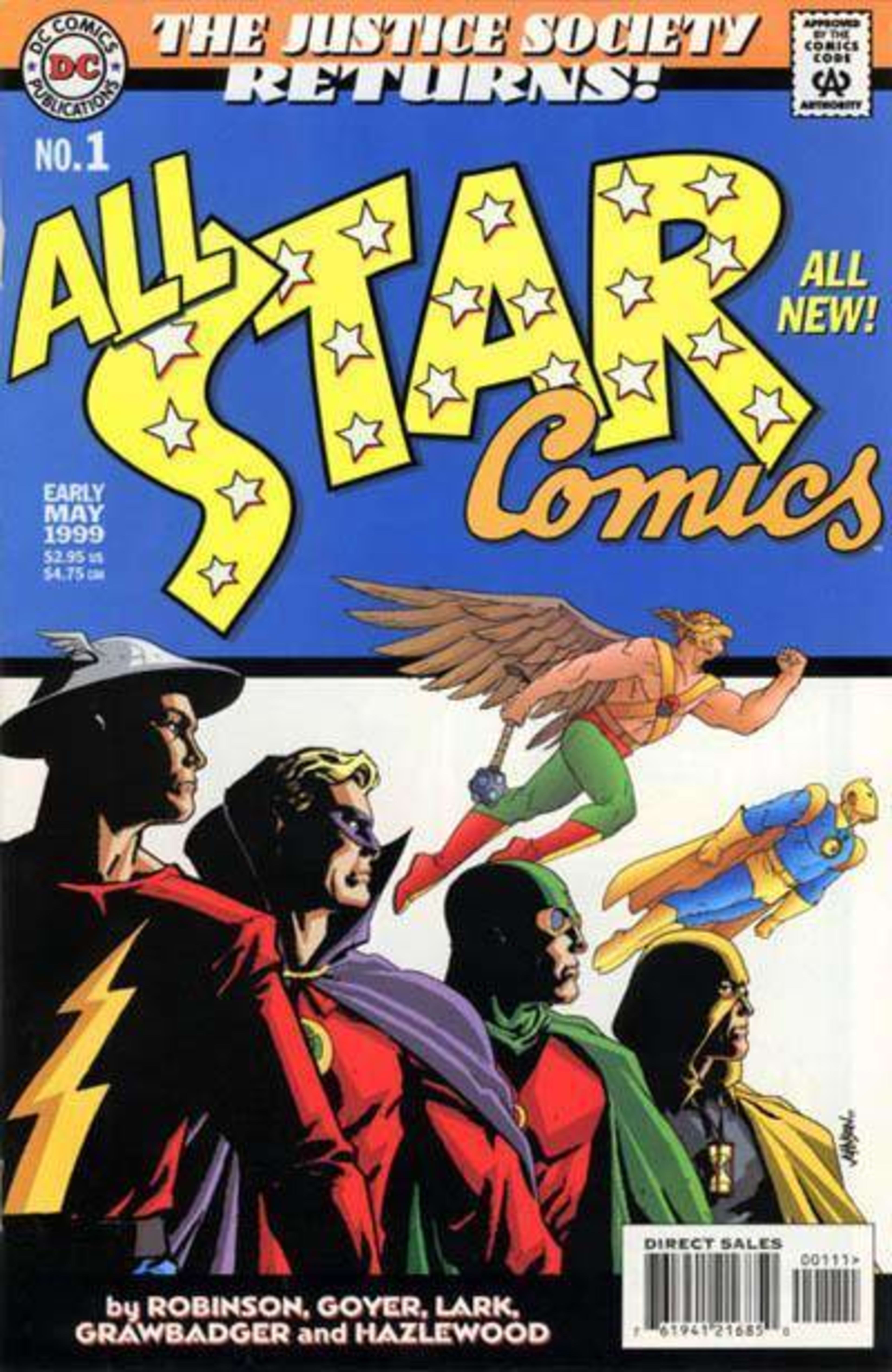 All Star Comics cover — © DC Comics