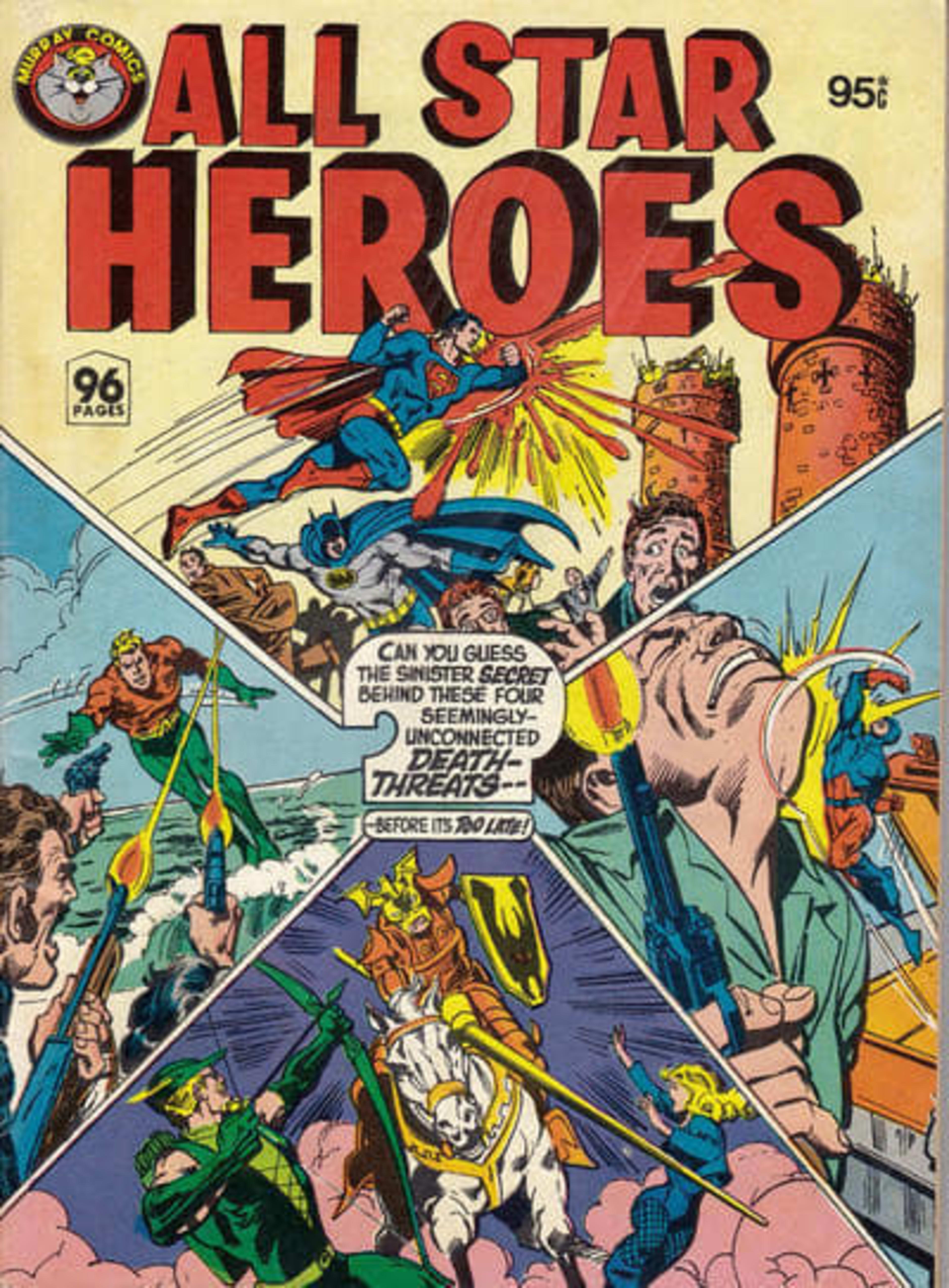 All Star Heroes cover — © Murray Comics