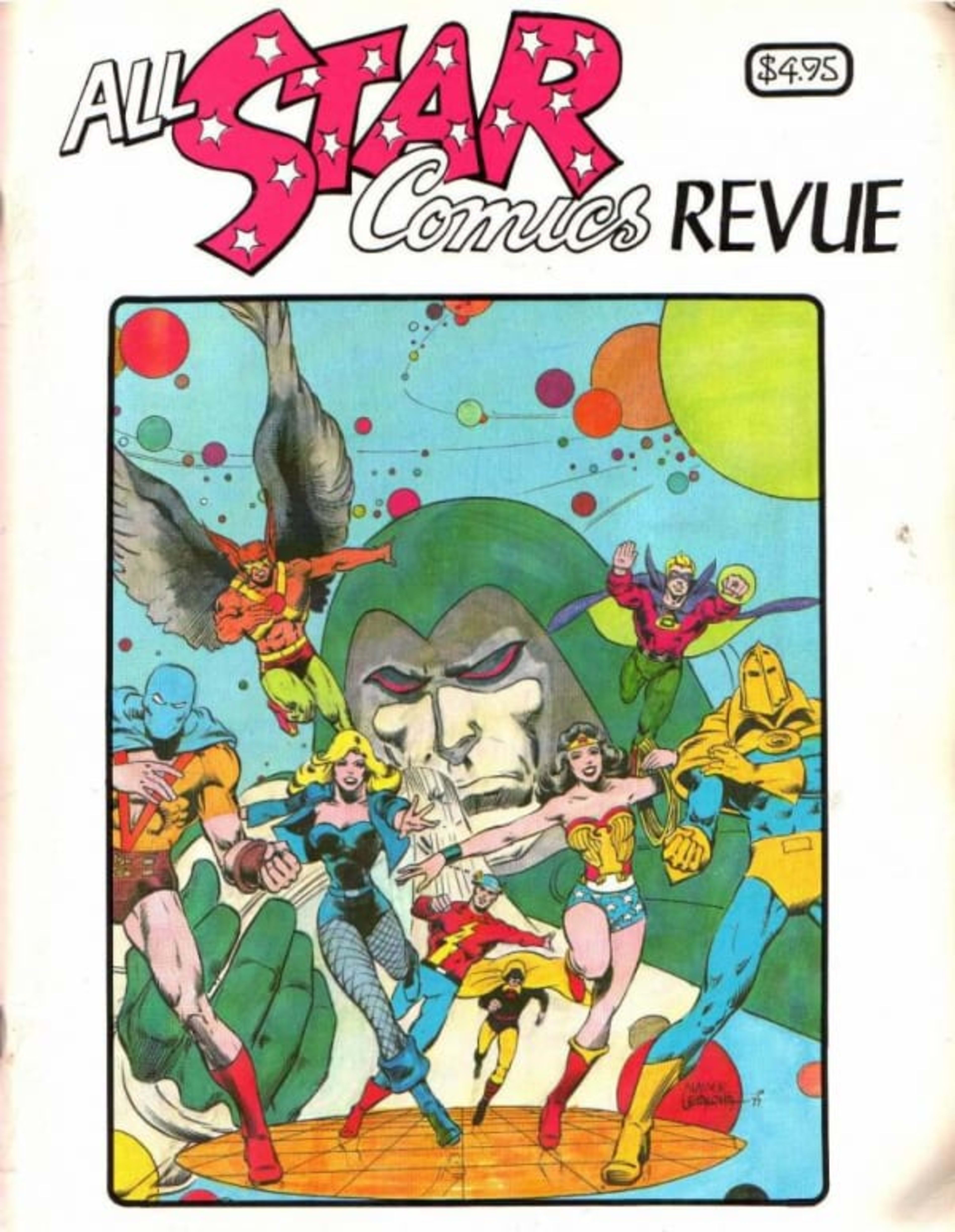 All-Star Comics Revue cover — © self published
