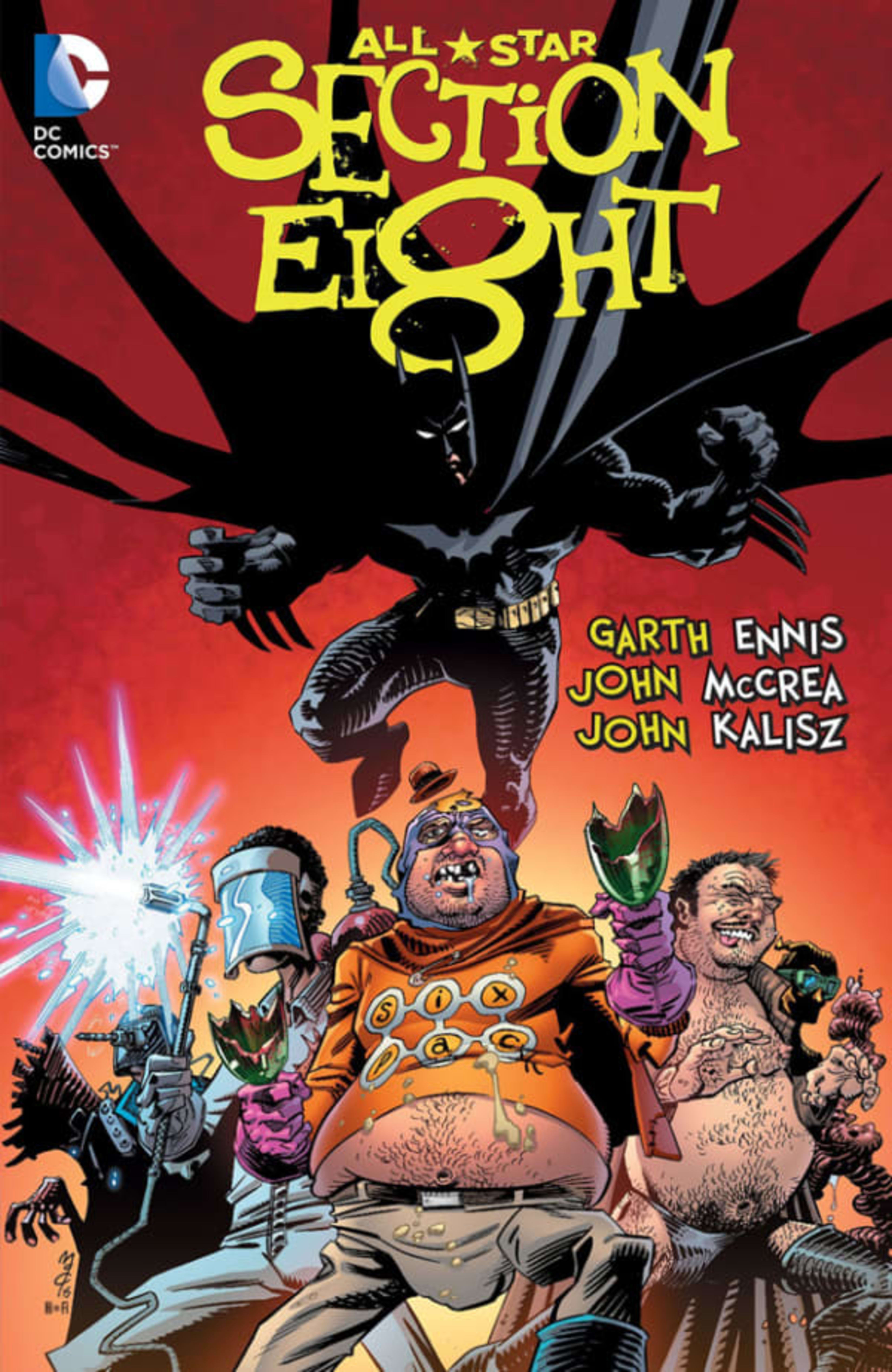 All-Star Section Eight cover — © DC Comics