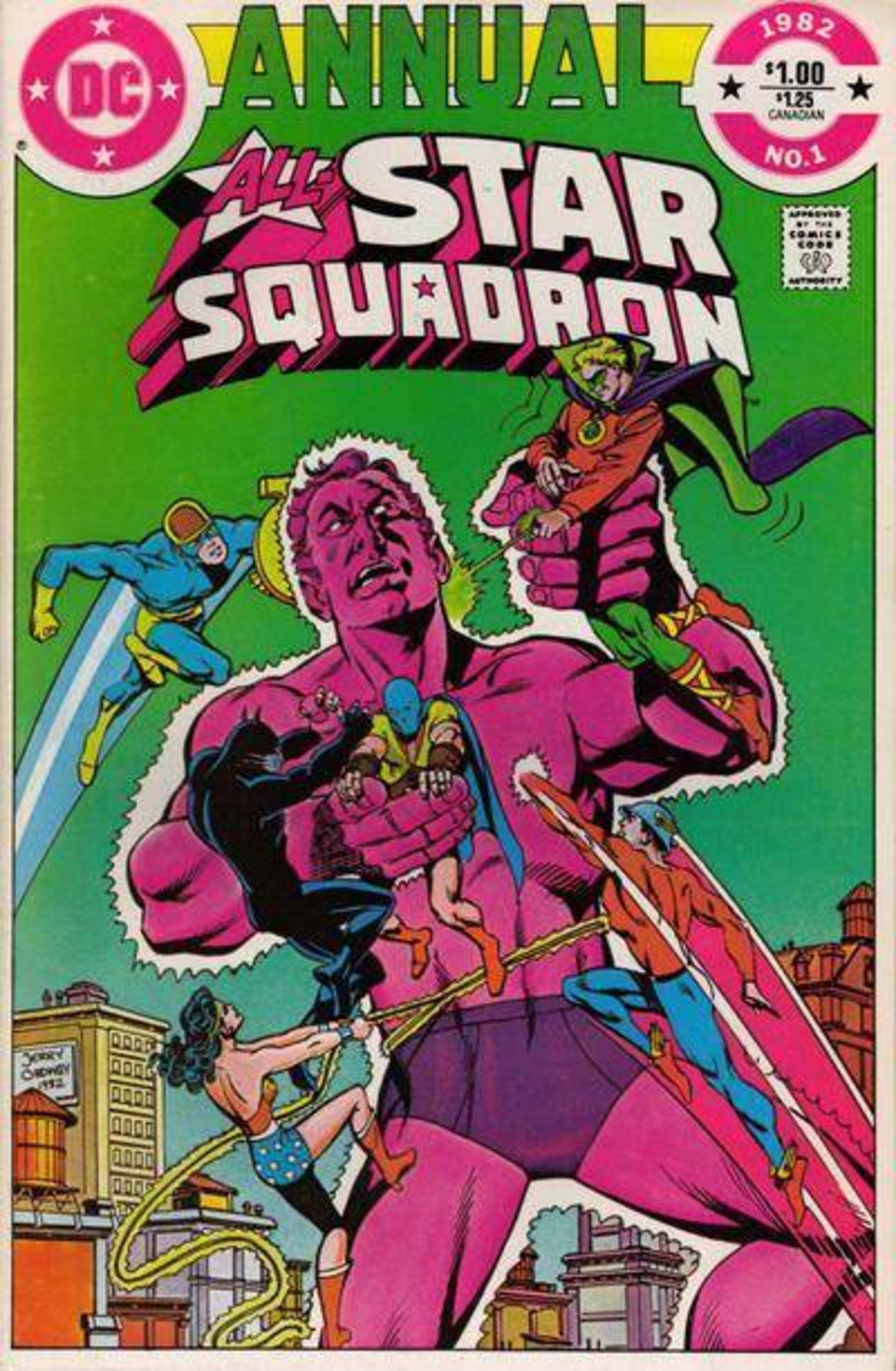 All-Star Squadron Annual cover — © DC Comics
