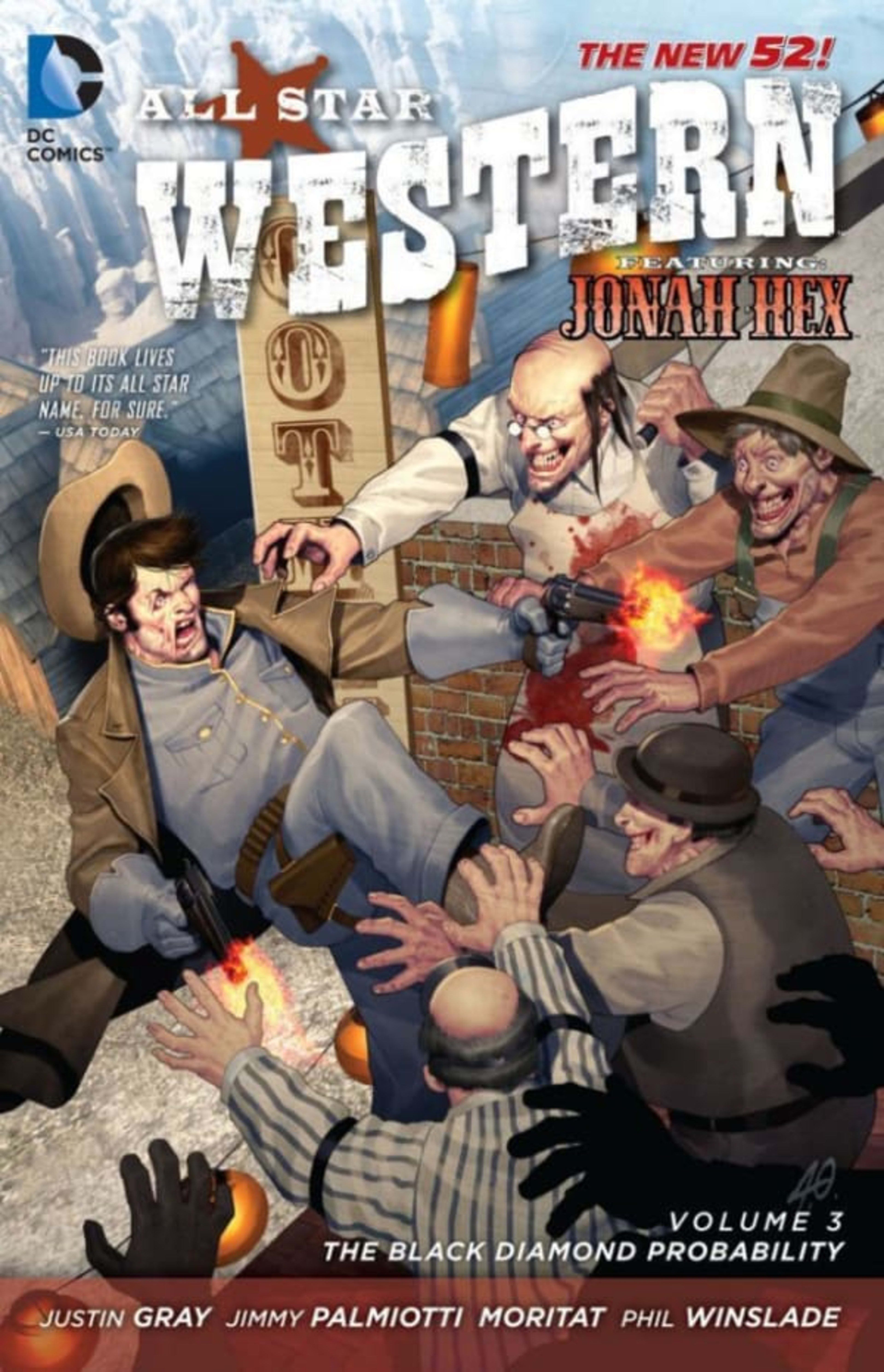 All-Star Western Featuring: Jonah Hex cover — © DC Comics