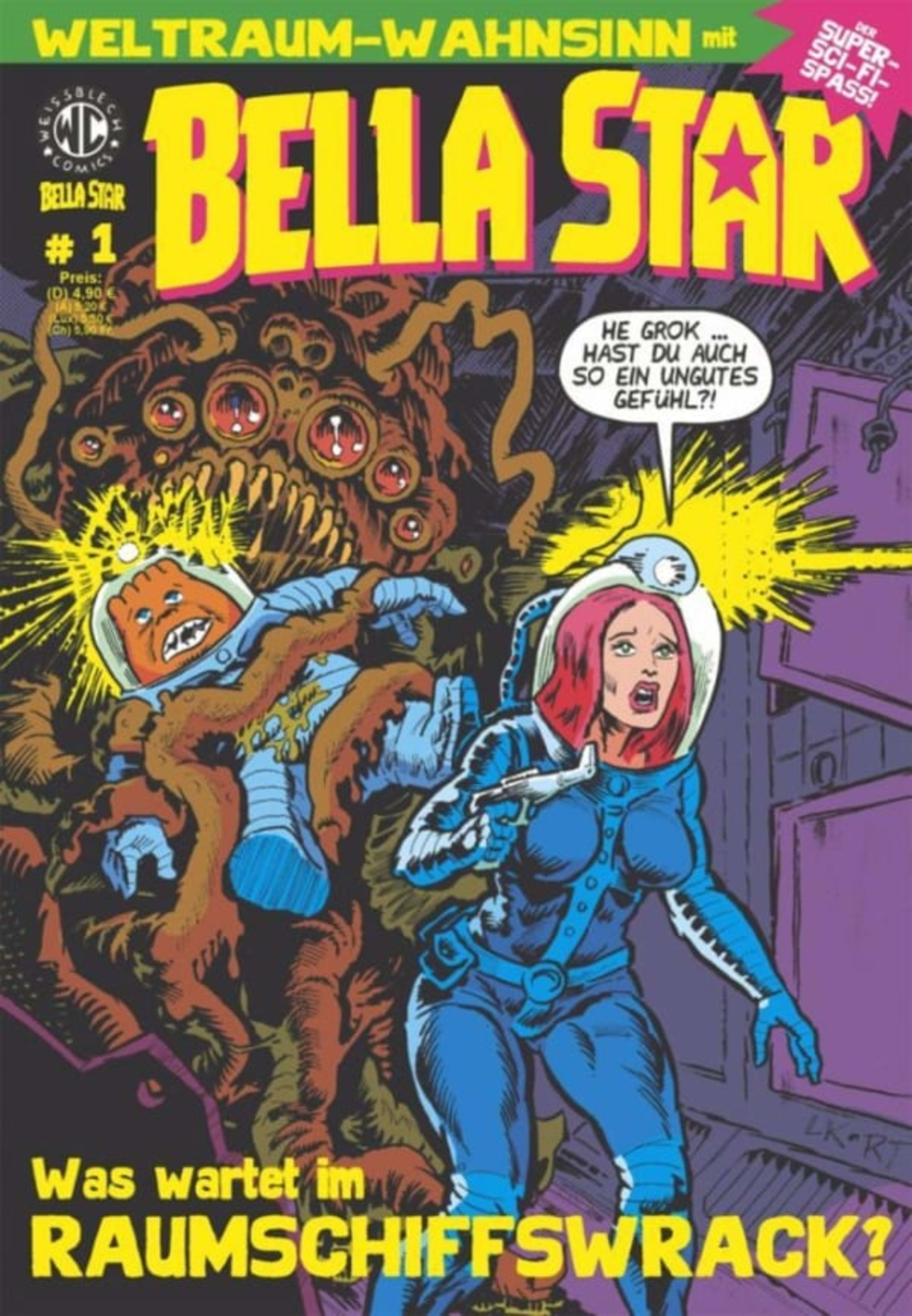 Bella Star cover — © Weissblech Comics