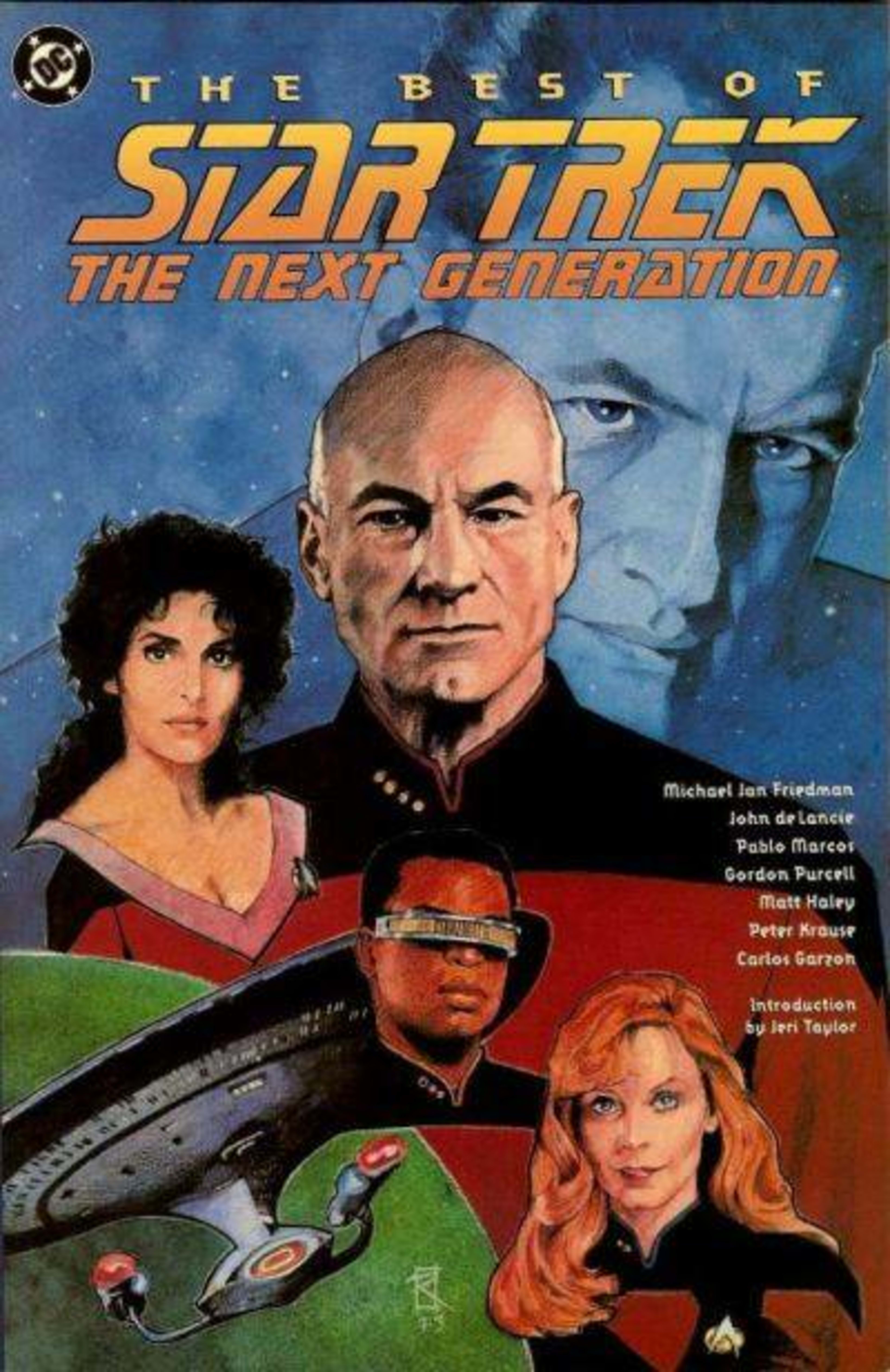 Best of Star Trek: The Next Generation cover — © DC Comics
