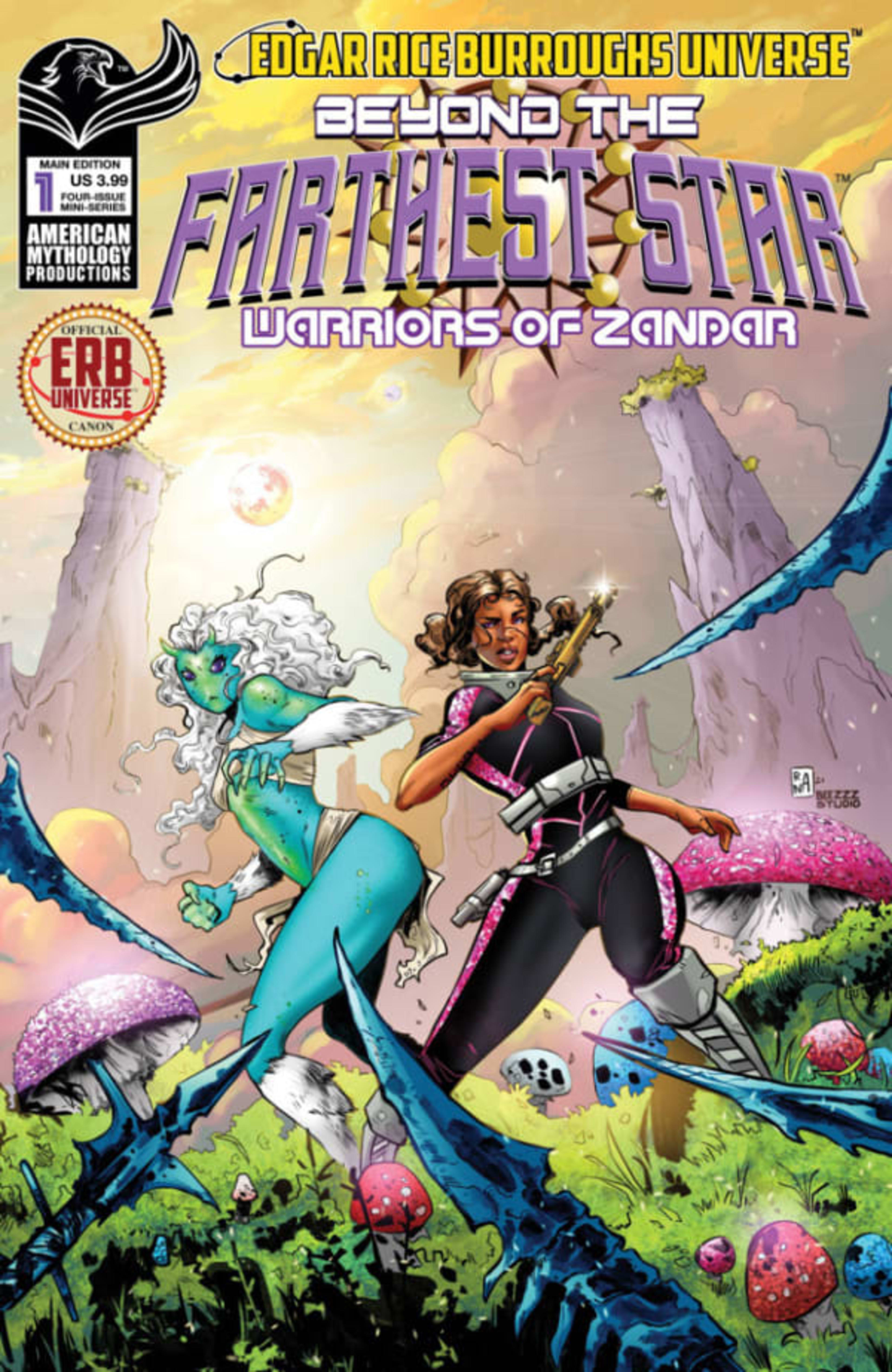 Beyond the Farthest Star: Warriors of Zandar cover — © American Mythology Productions