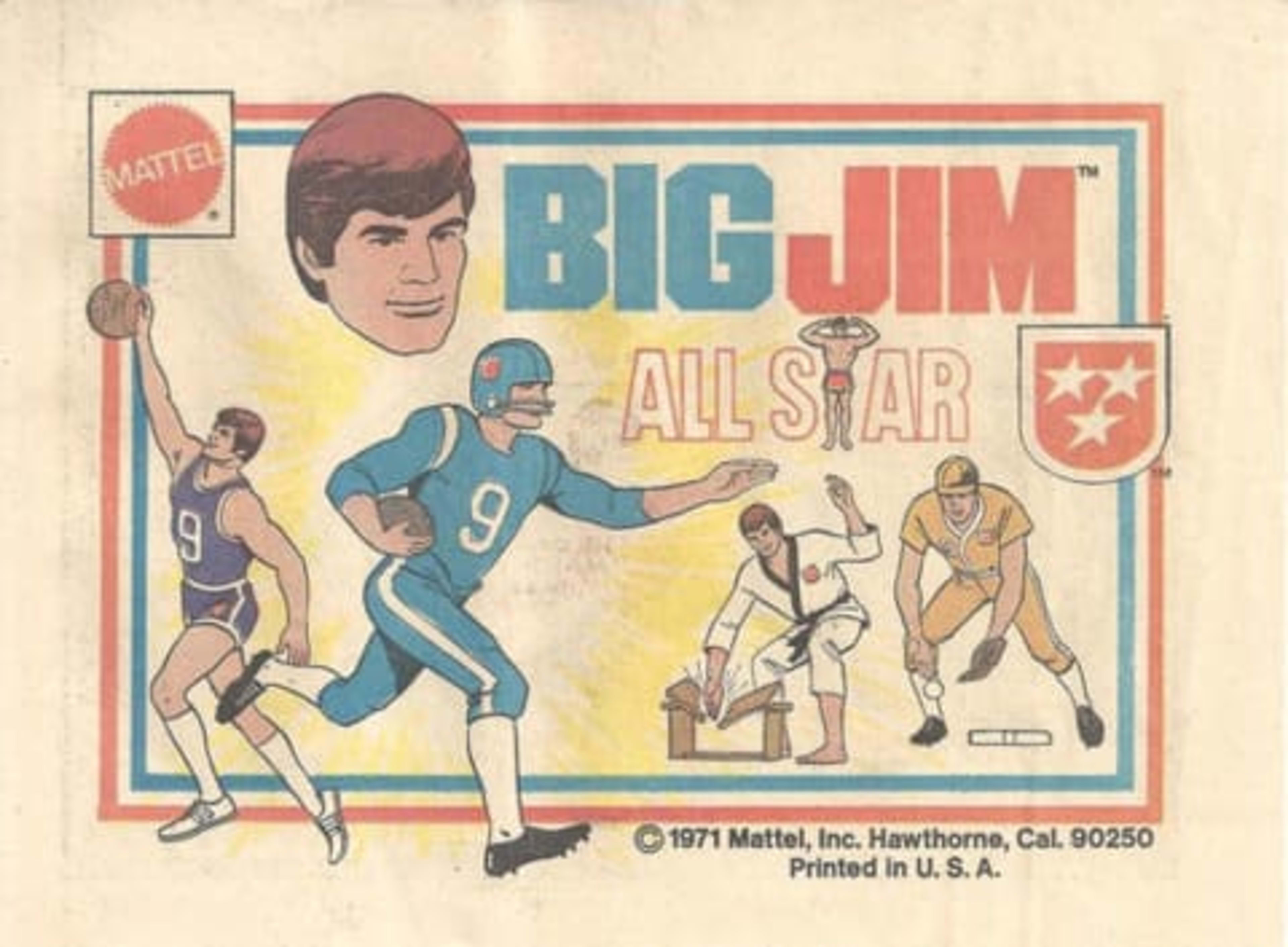 Big Jim All Star cover — © Mattel