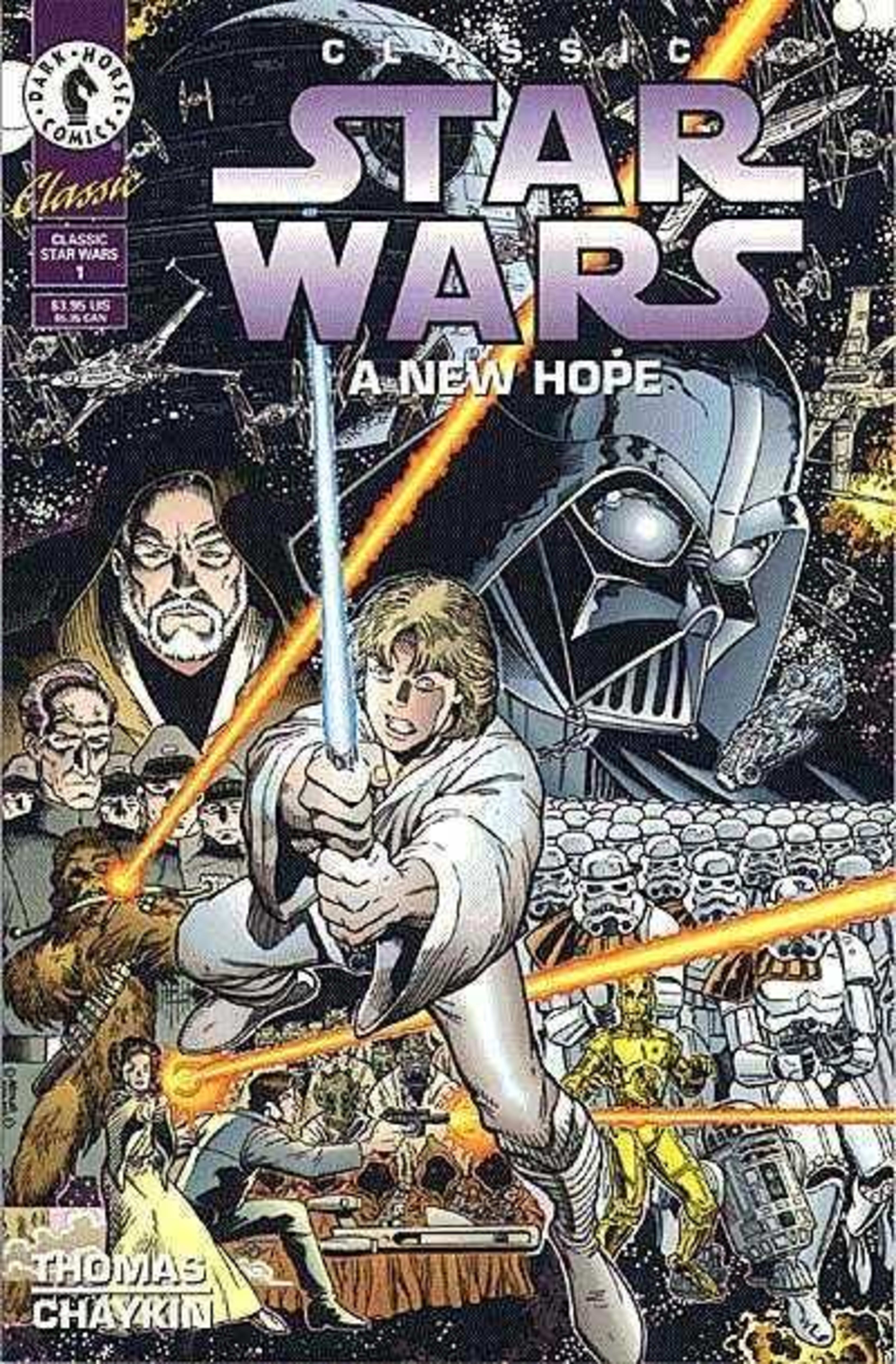 Classic Star Wars: A New Hope cover — © Dark Horse Comics