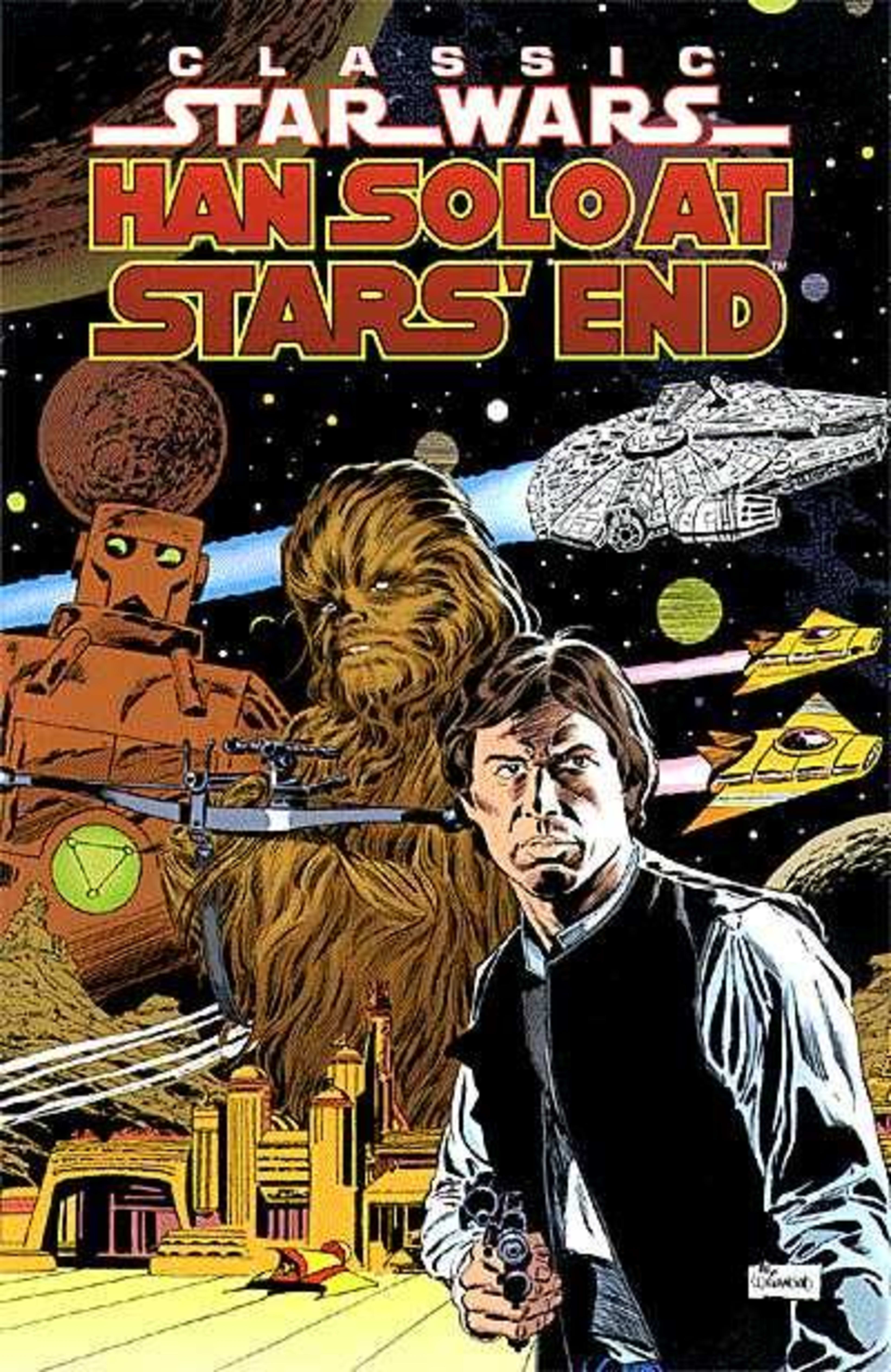 Classic Star Wars: Han Solo at Stars' End cover — © Dark Horse Comics