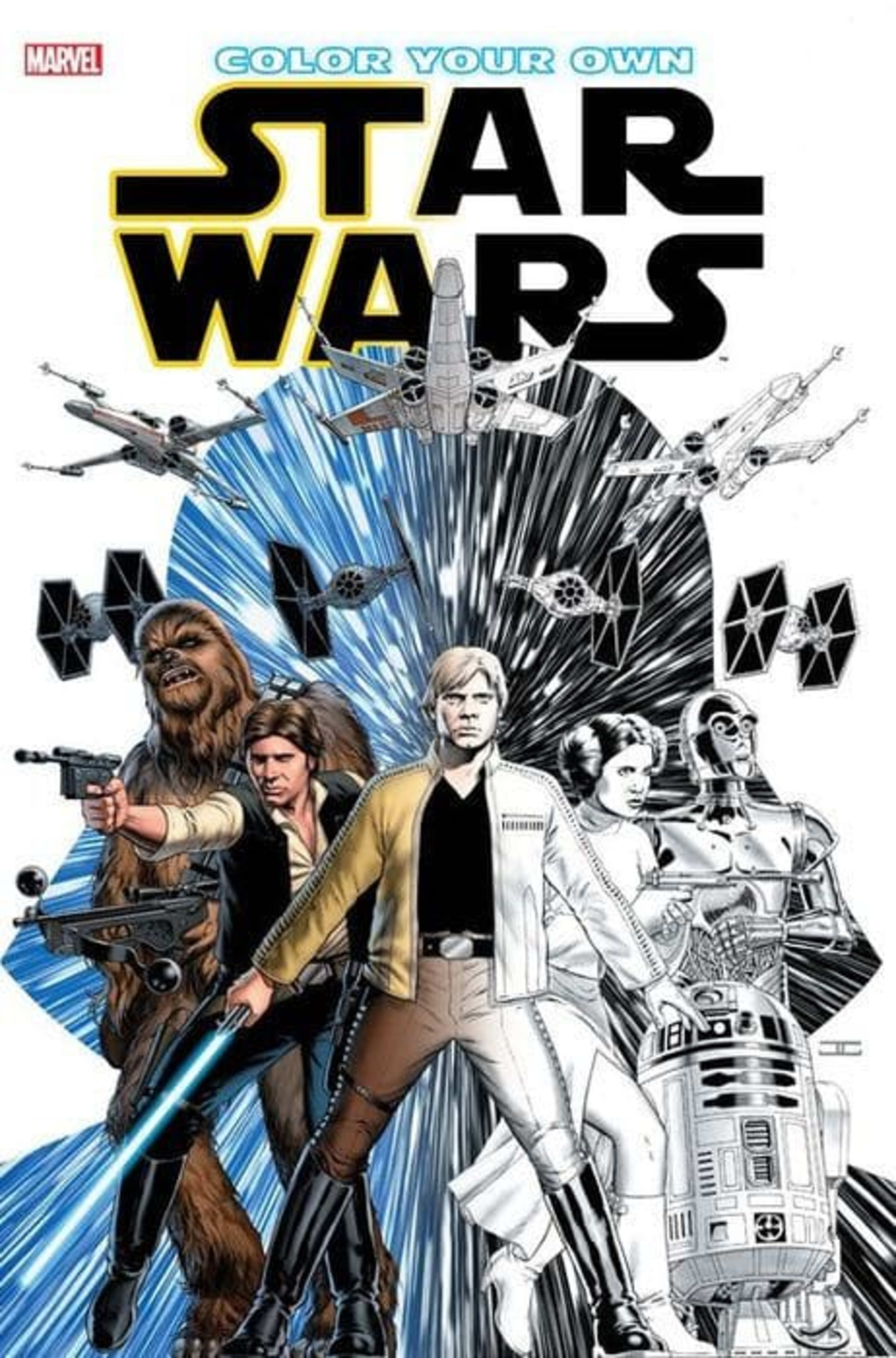 Color Your Own Star Wars cover — © Marvel