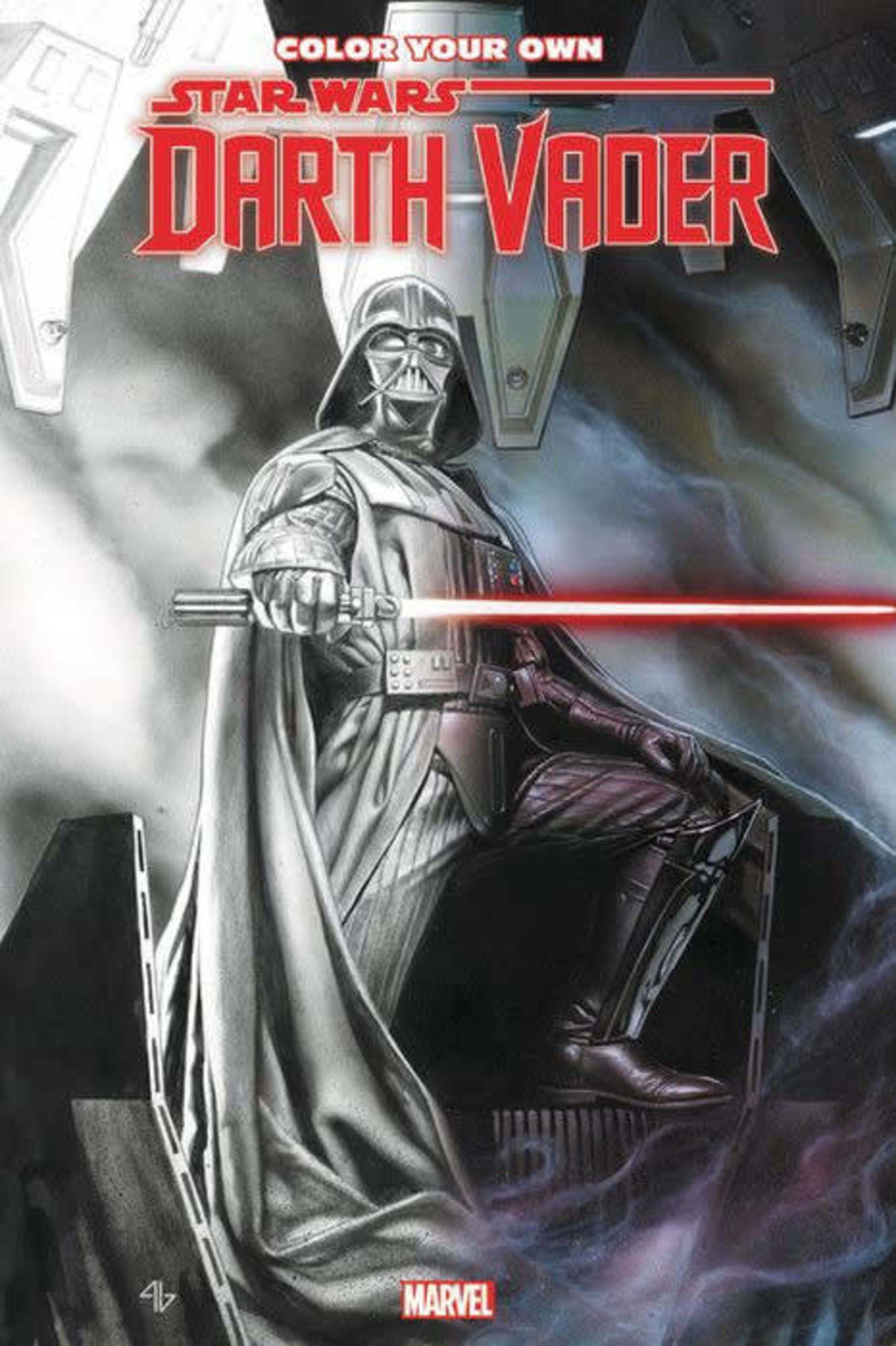Color Your Own Star Wars: Darth Vader cover — © Marvel