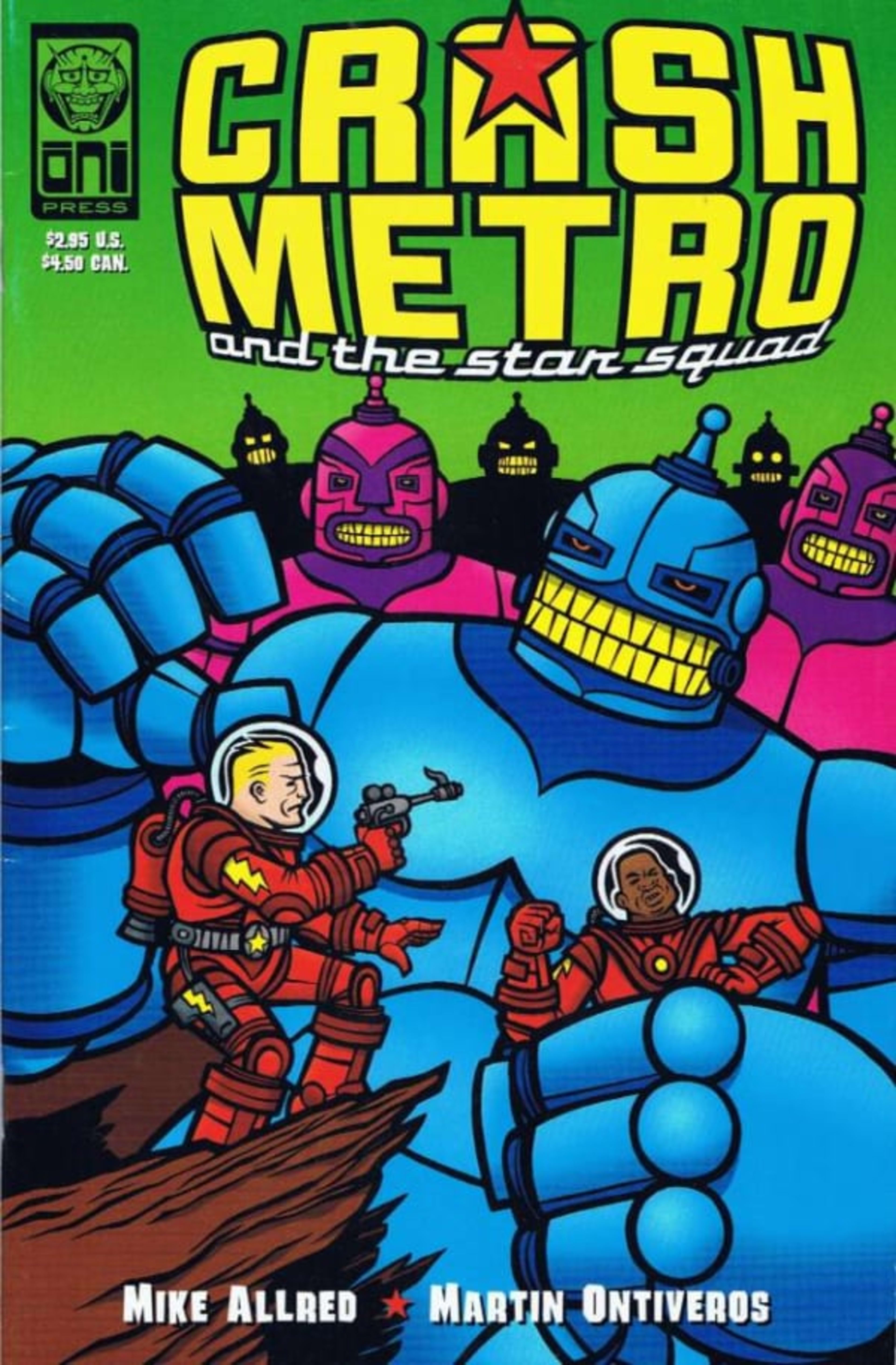 Crash Metro and The Star Squad cover — © Oni Press