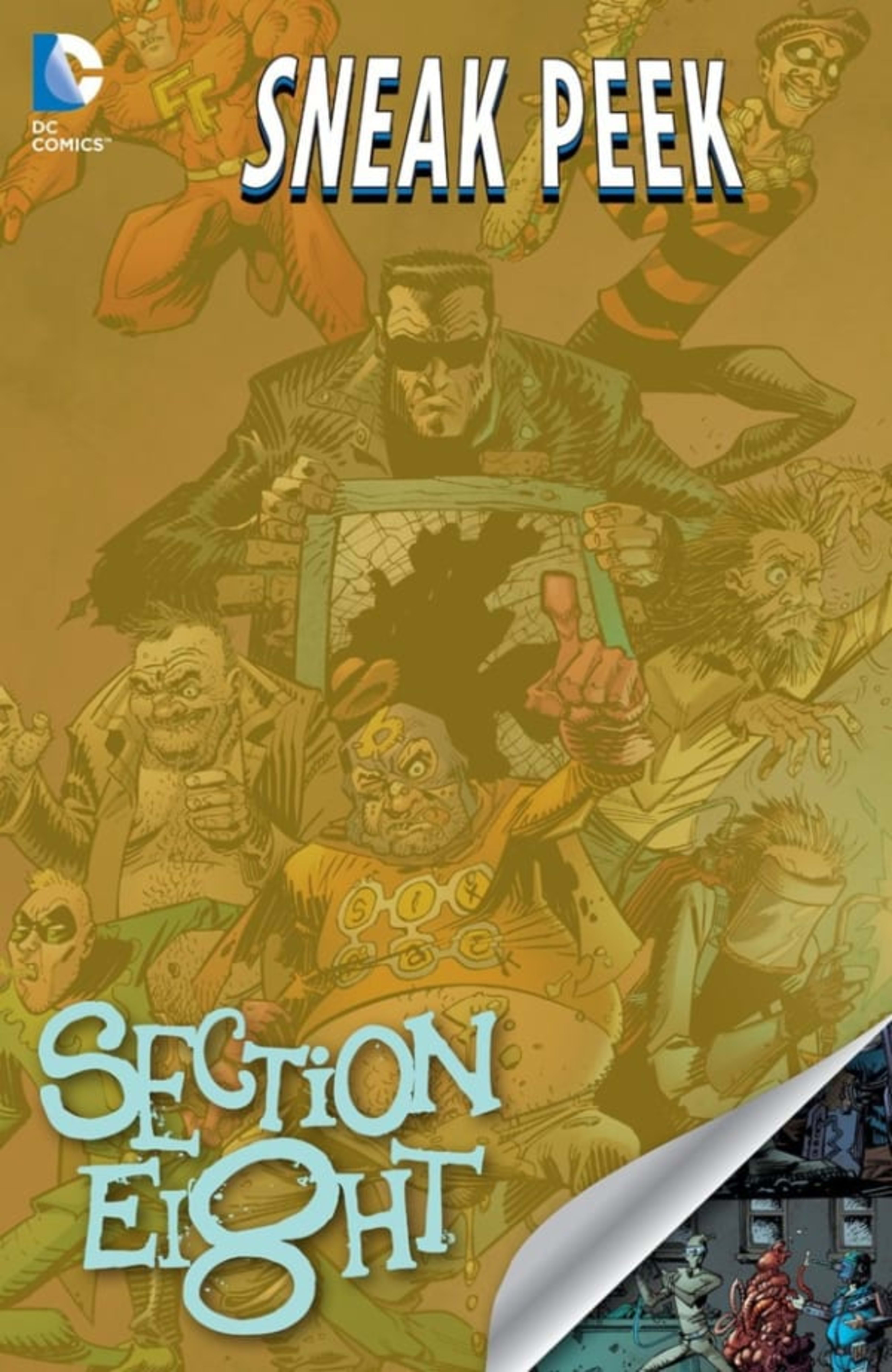DC Sneak Peek: All-Star Section 8 cover — © DC Comics