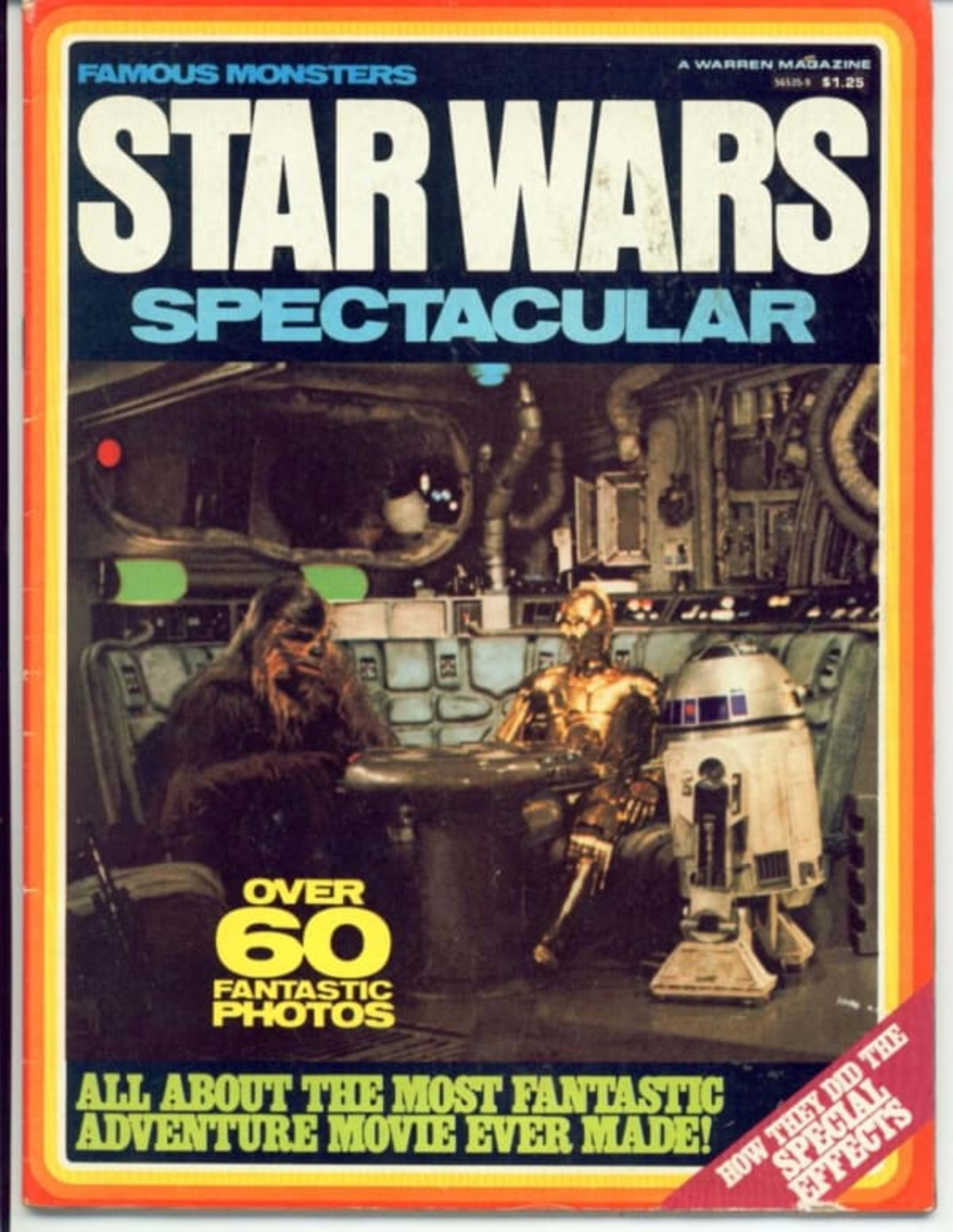 Famous Monsters of Filmland Star Wars Spectacular cover — © Warren