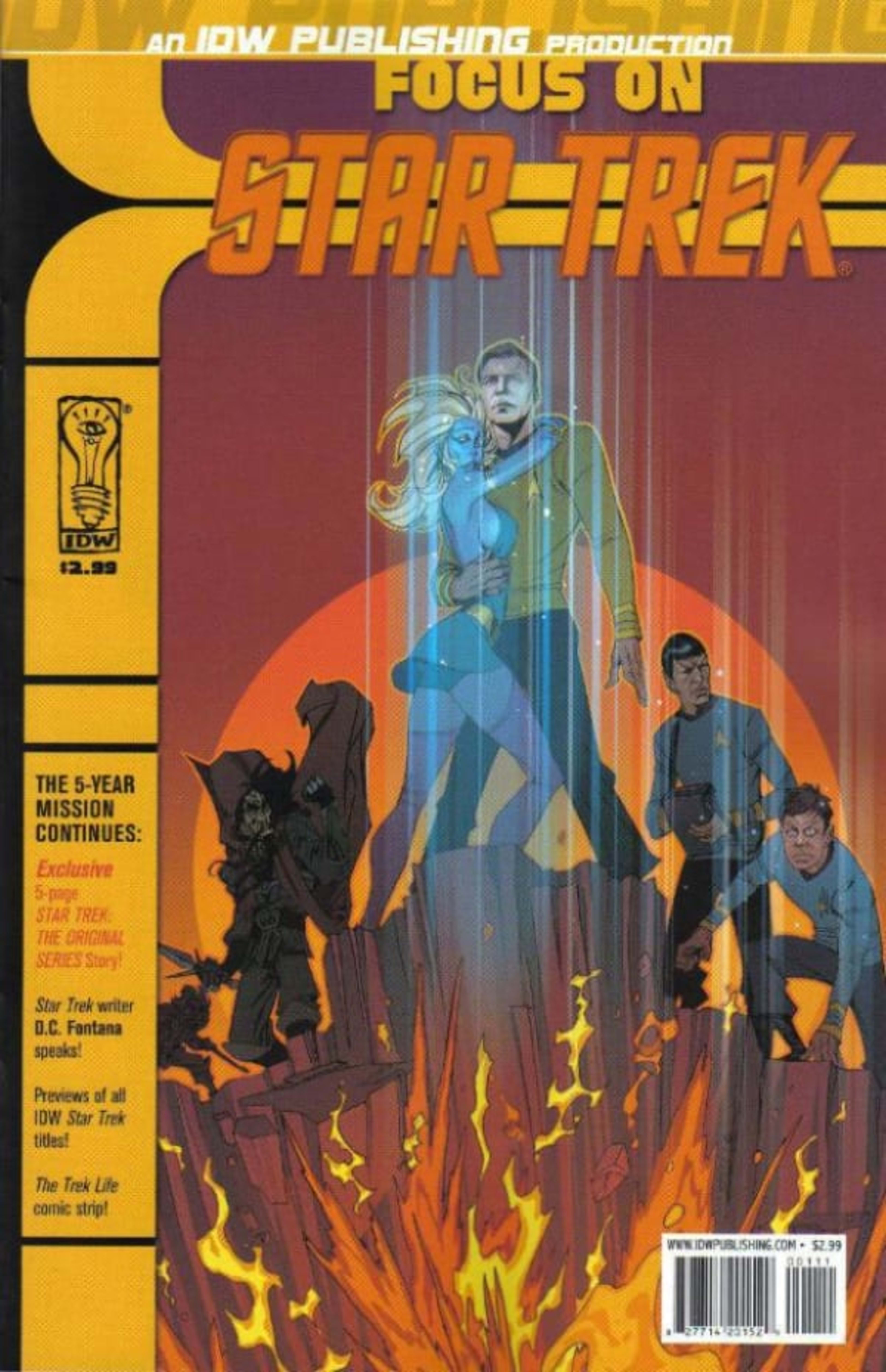 Focus on Star Trek cover — © IDW Publishing