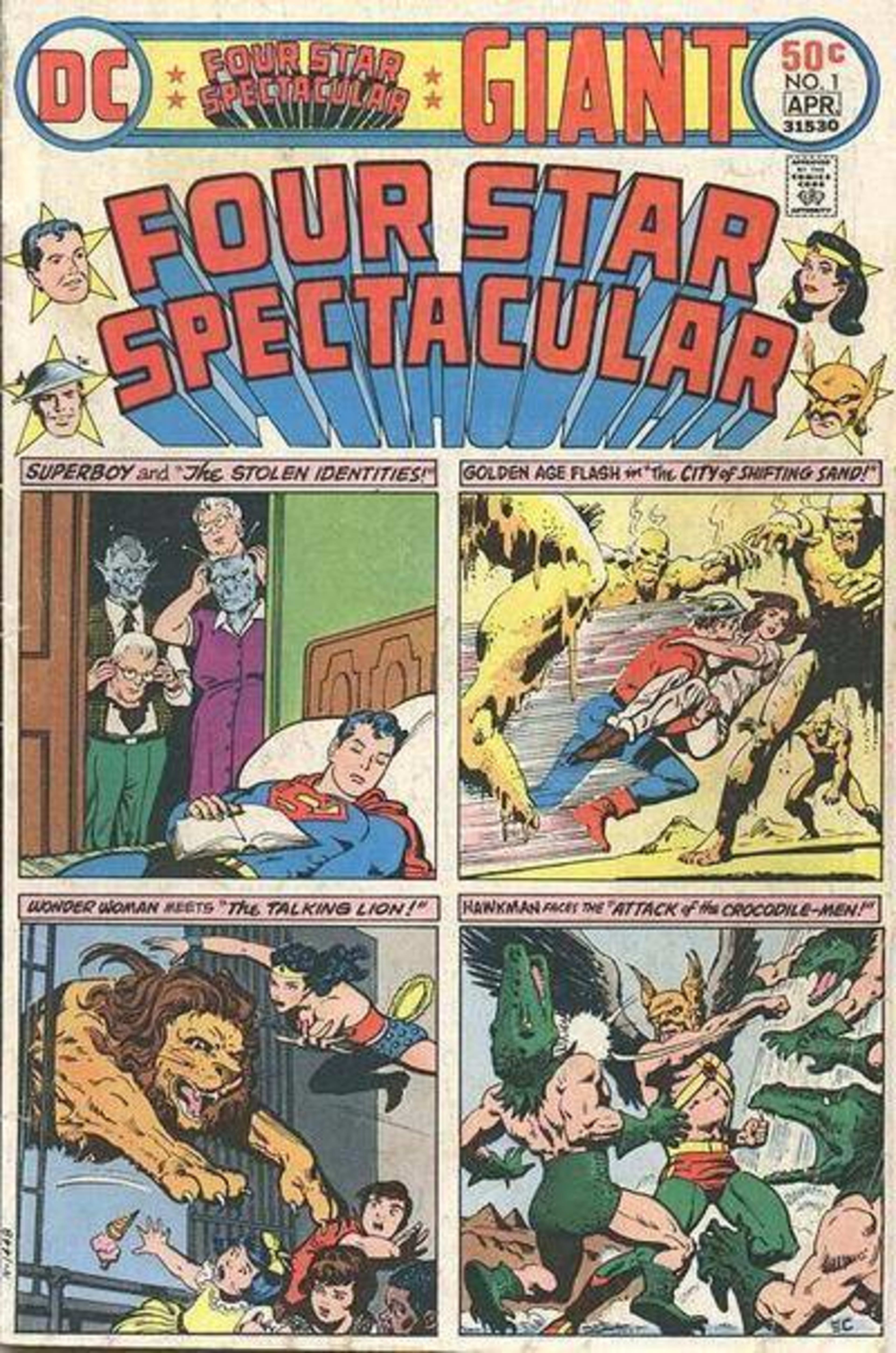 Four Star Spectacular cover — © DC Comics