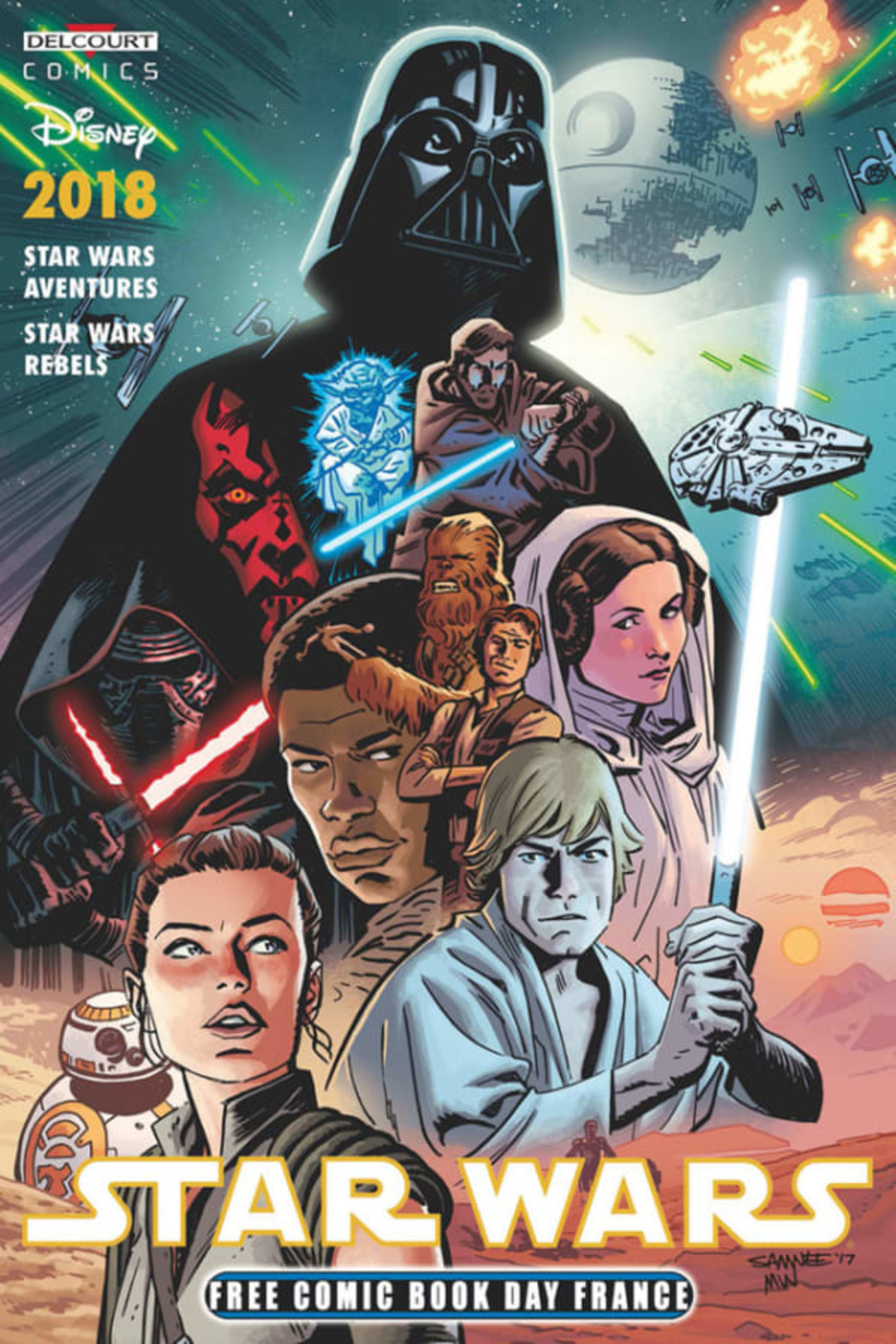 Free Comic Book Day 2018 - Star Wars cover — © Delcourt