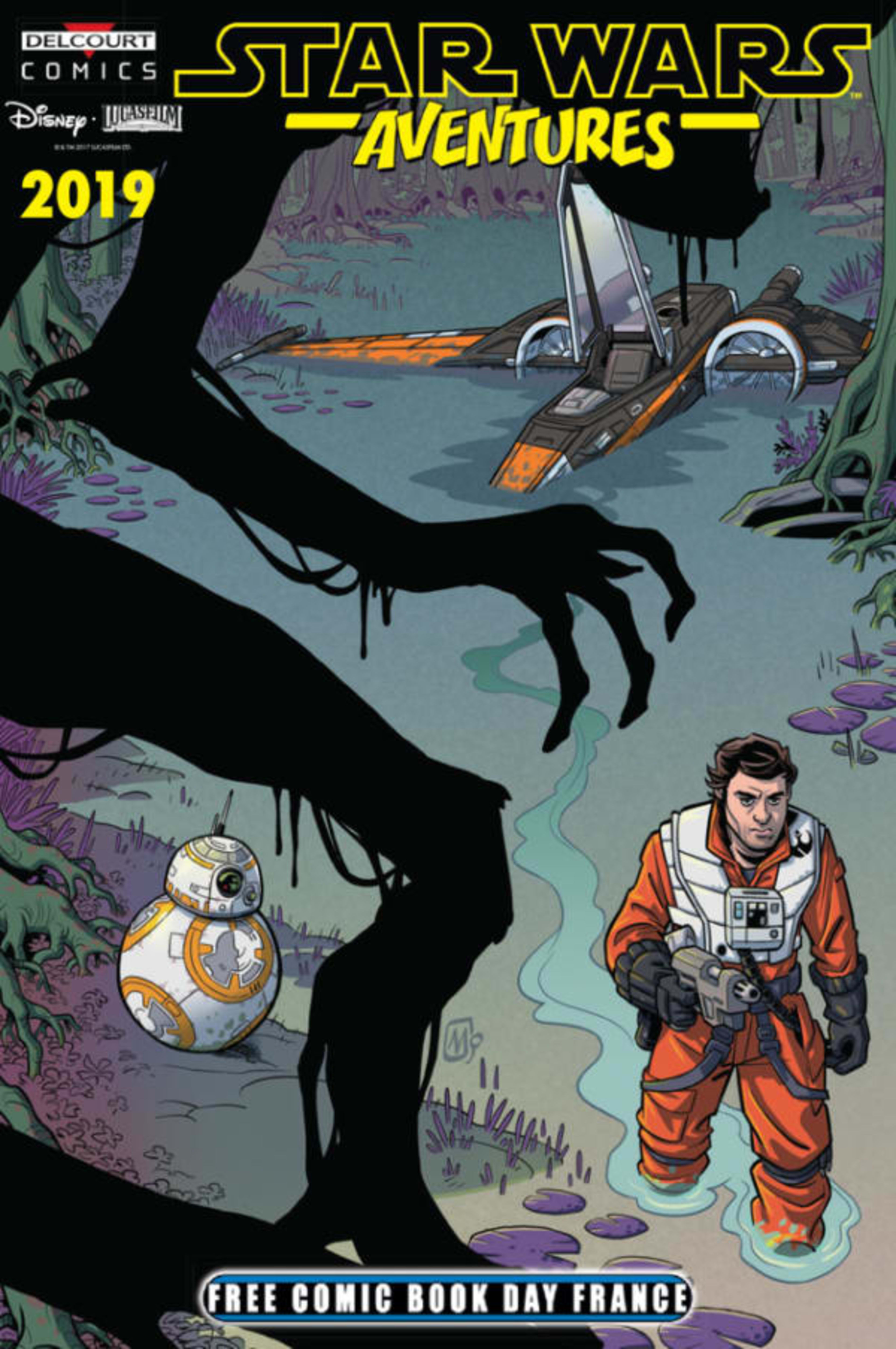 Free Comic Book Day 2019 - Star Wars cover — © Delcourt