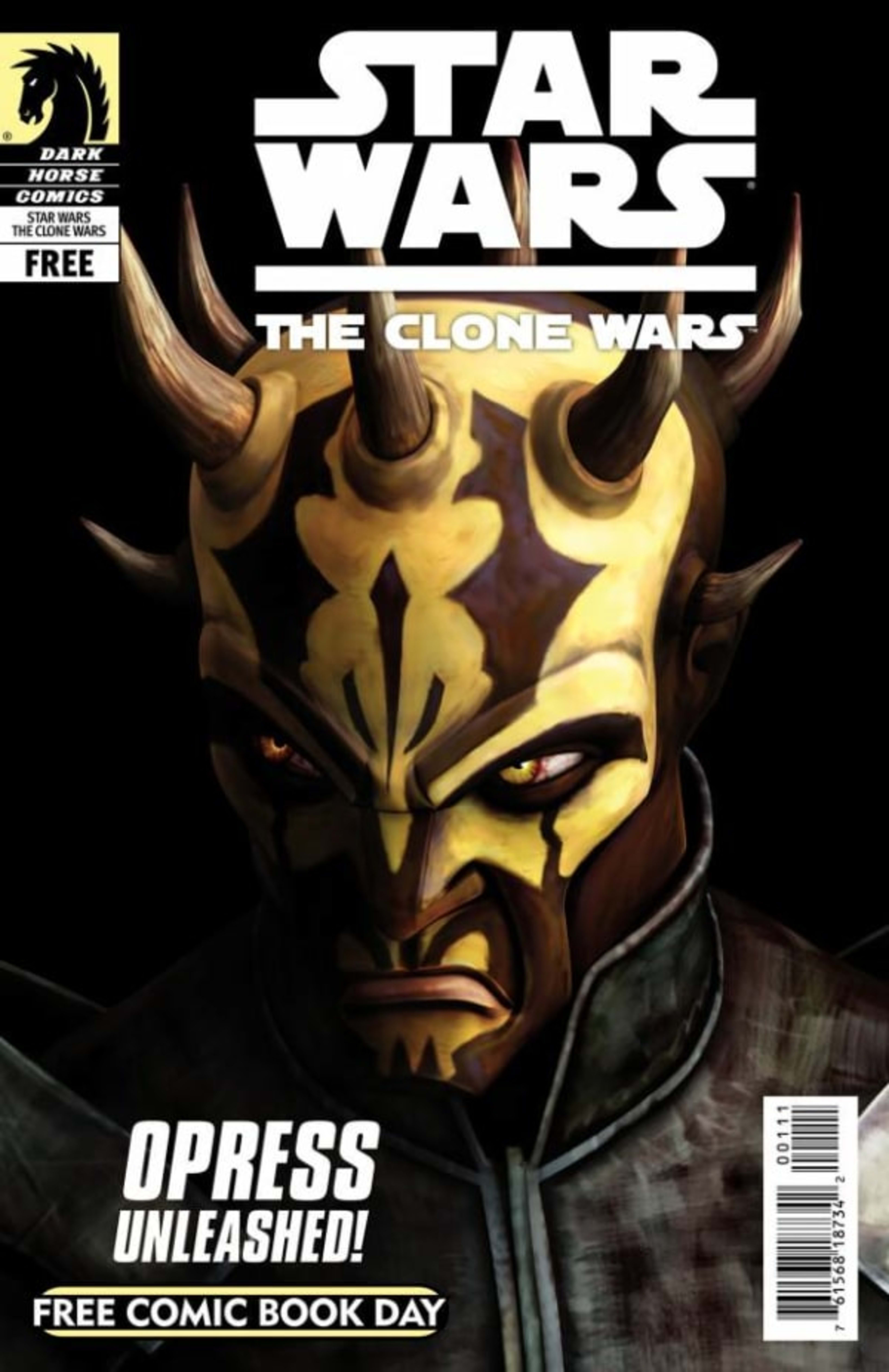 Free Comic Book Day and Star Wars: The Clone Wars / Free Comic Book Day and Nickelodeon Avatar: The Last Airbender cover — © Dark Horse Comics