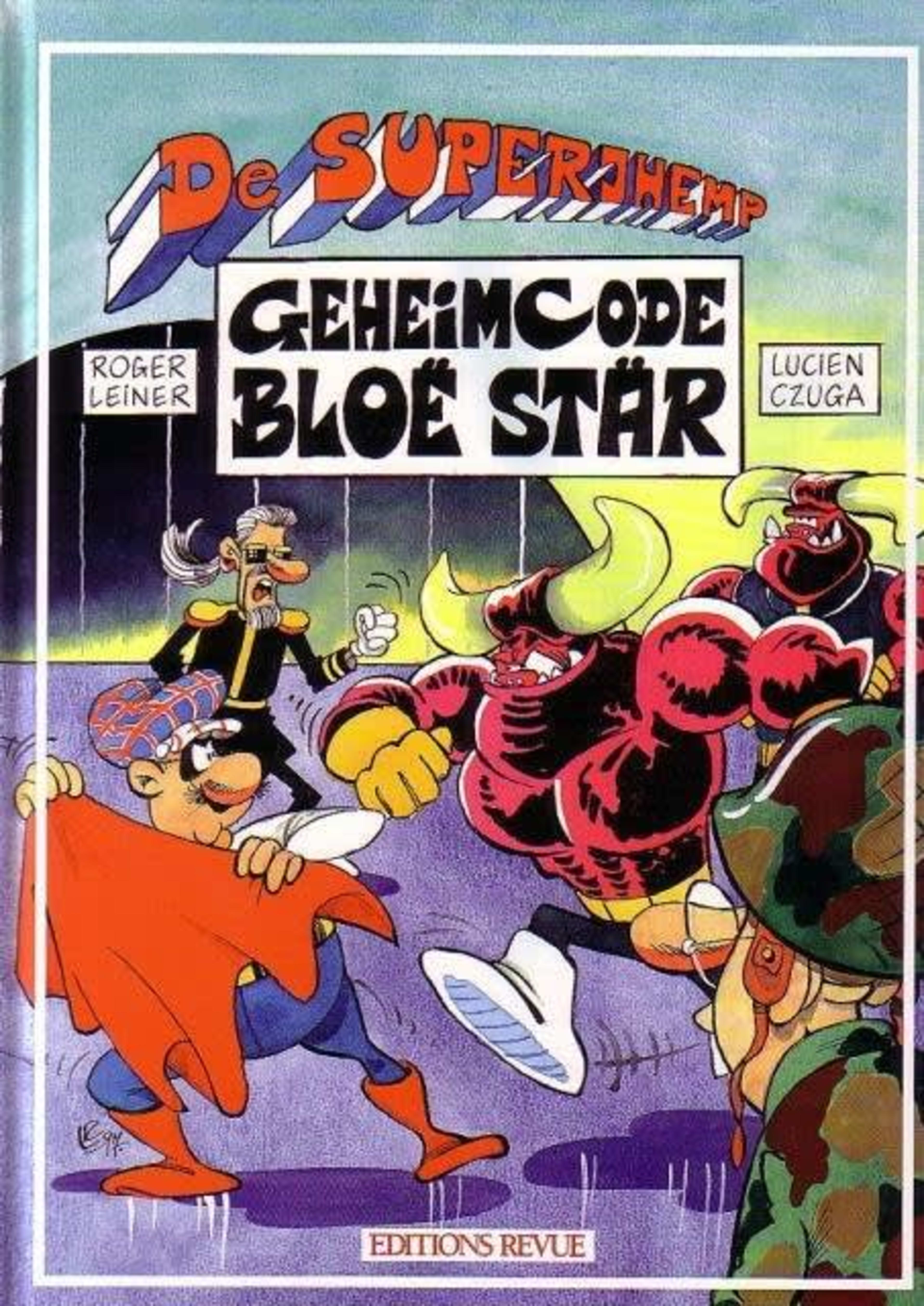 Geheimcode Bloë Stär cover — © Editions Revue