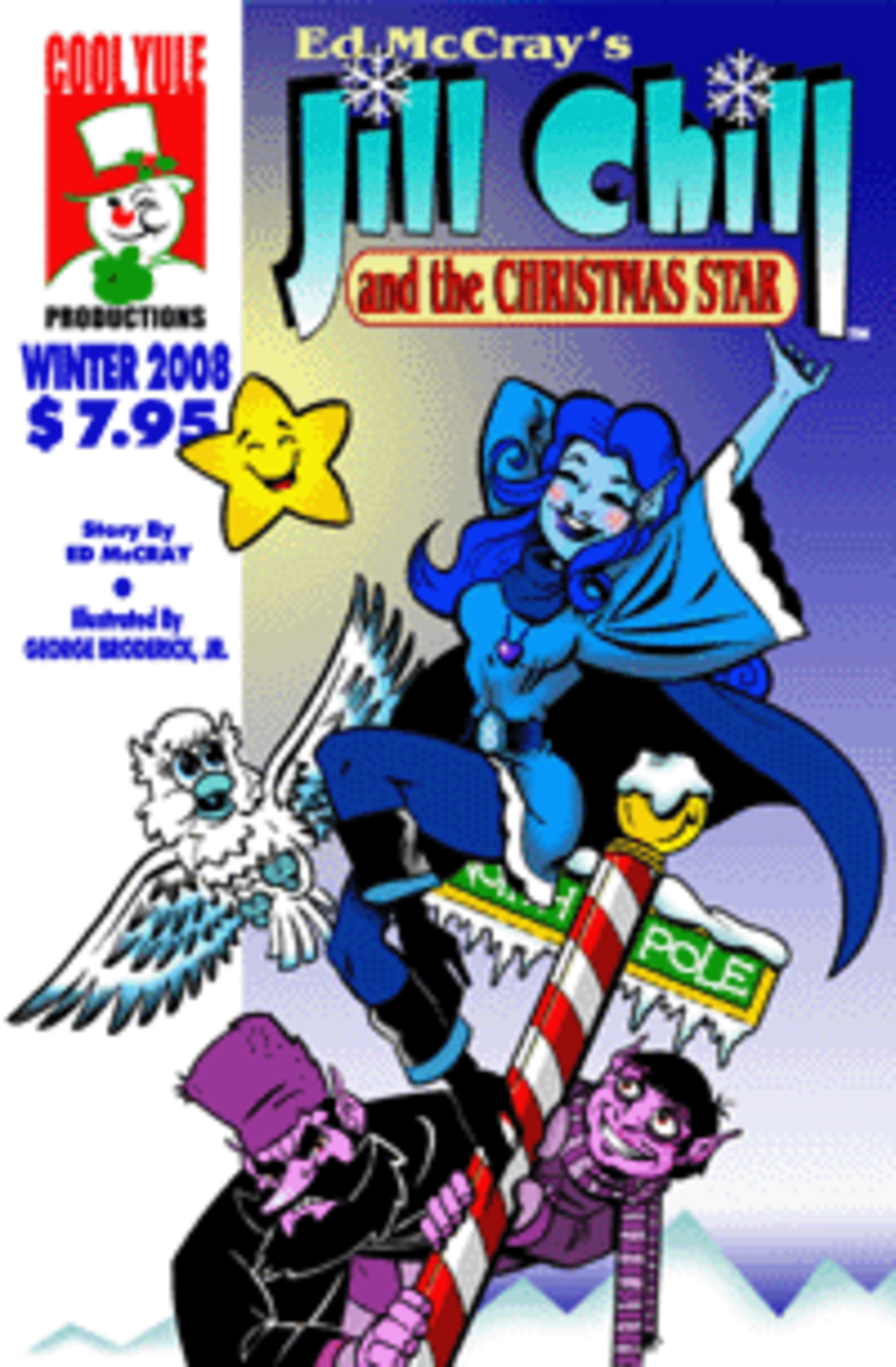 Jill Chill and the Christmas Star cover — © Cool Yule Comics