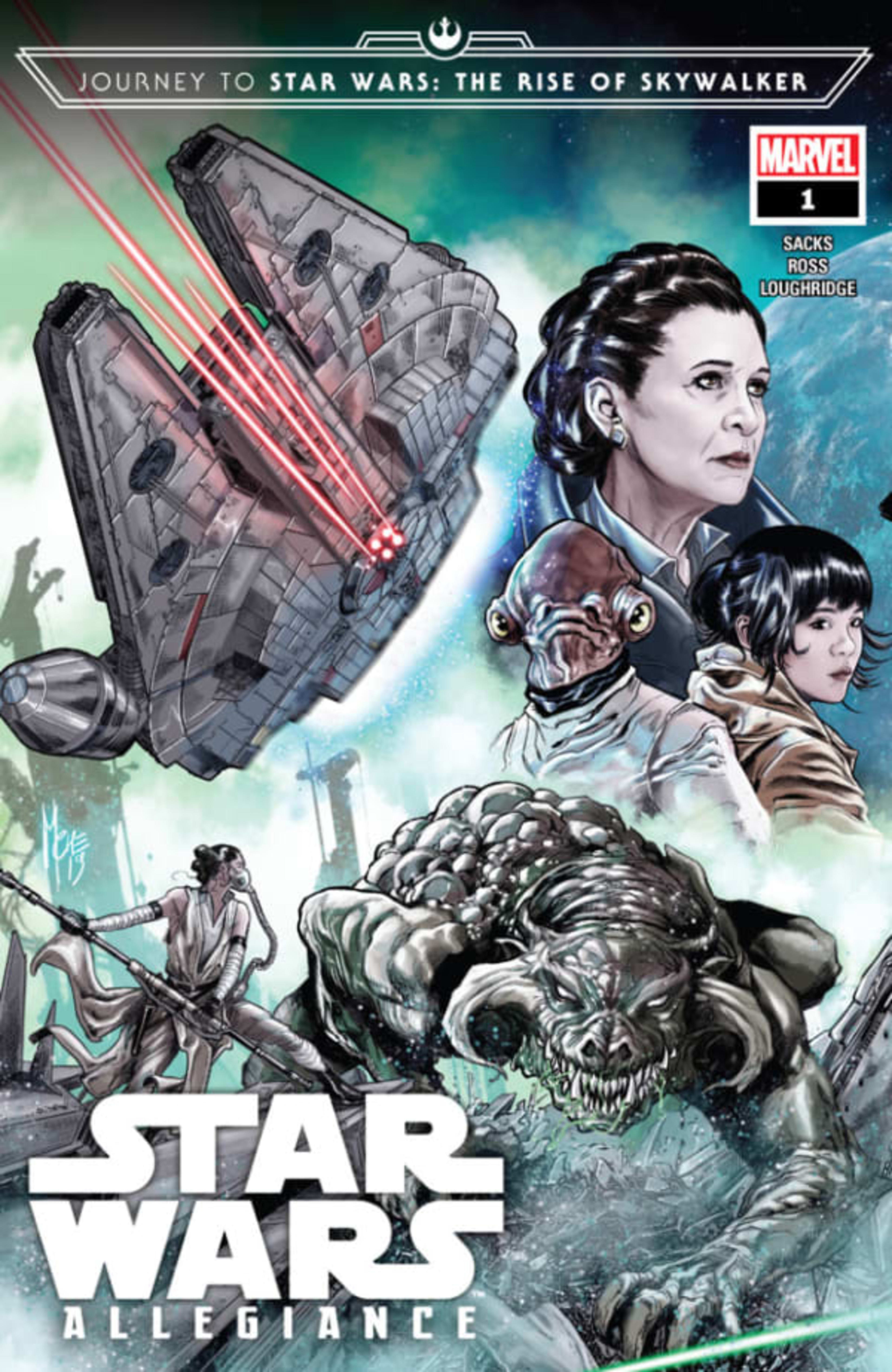 Journey To Star Wars: The Rise of Skywalker - Allegiance cover — © Marvel