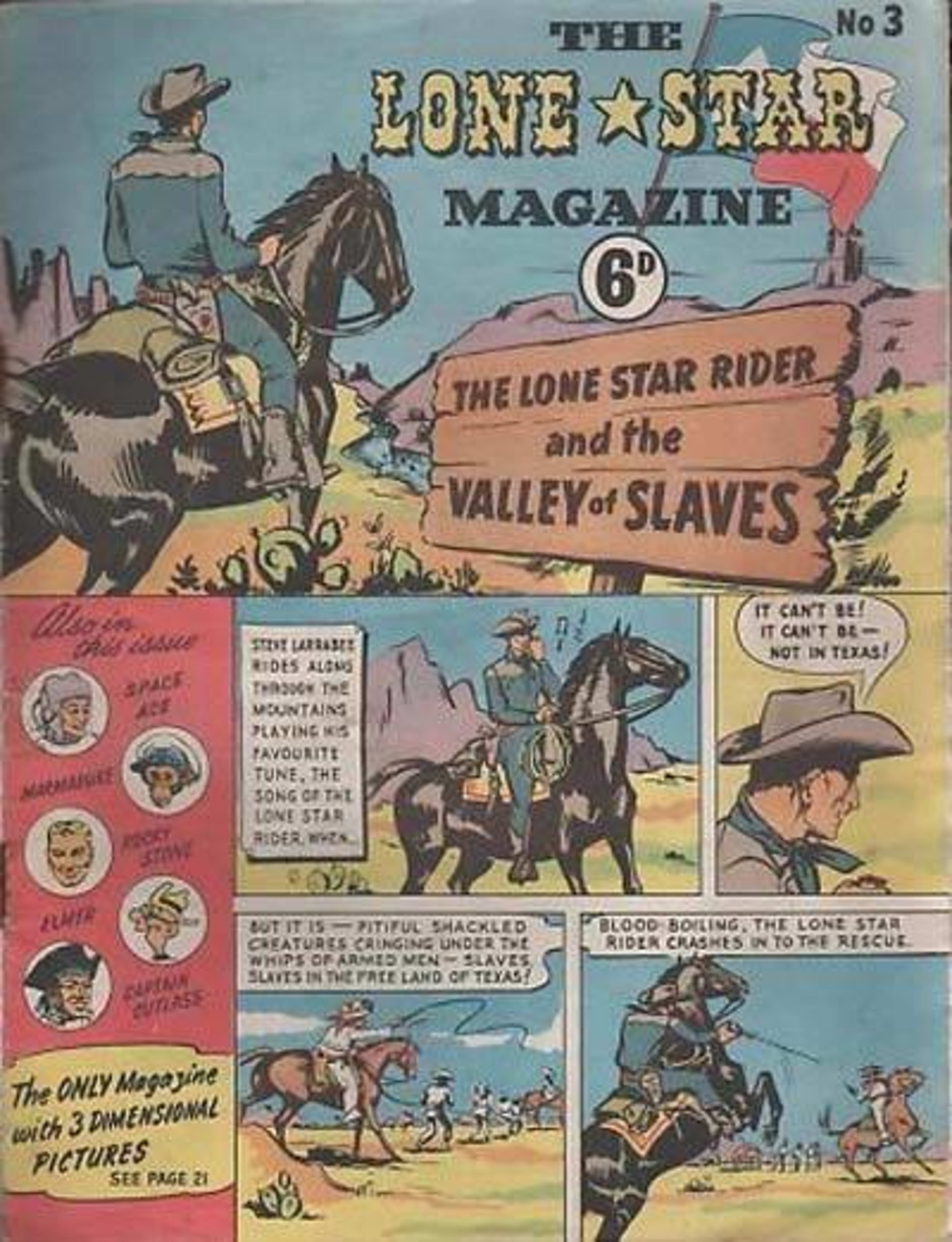 Lone Star Magazine cover — © Atlas Publishing