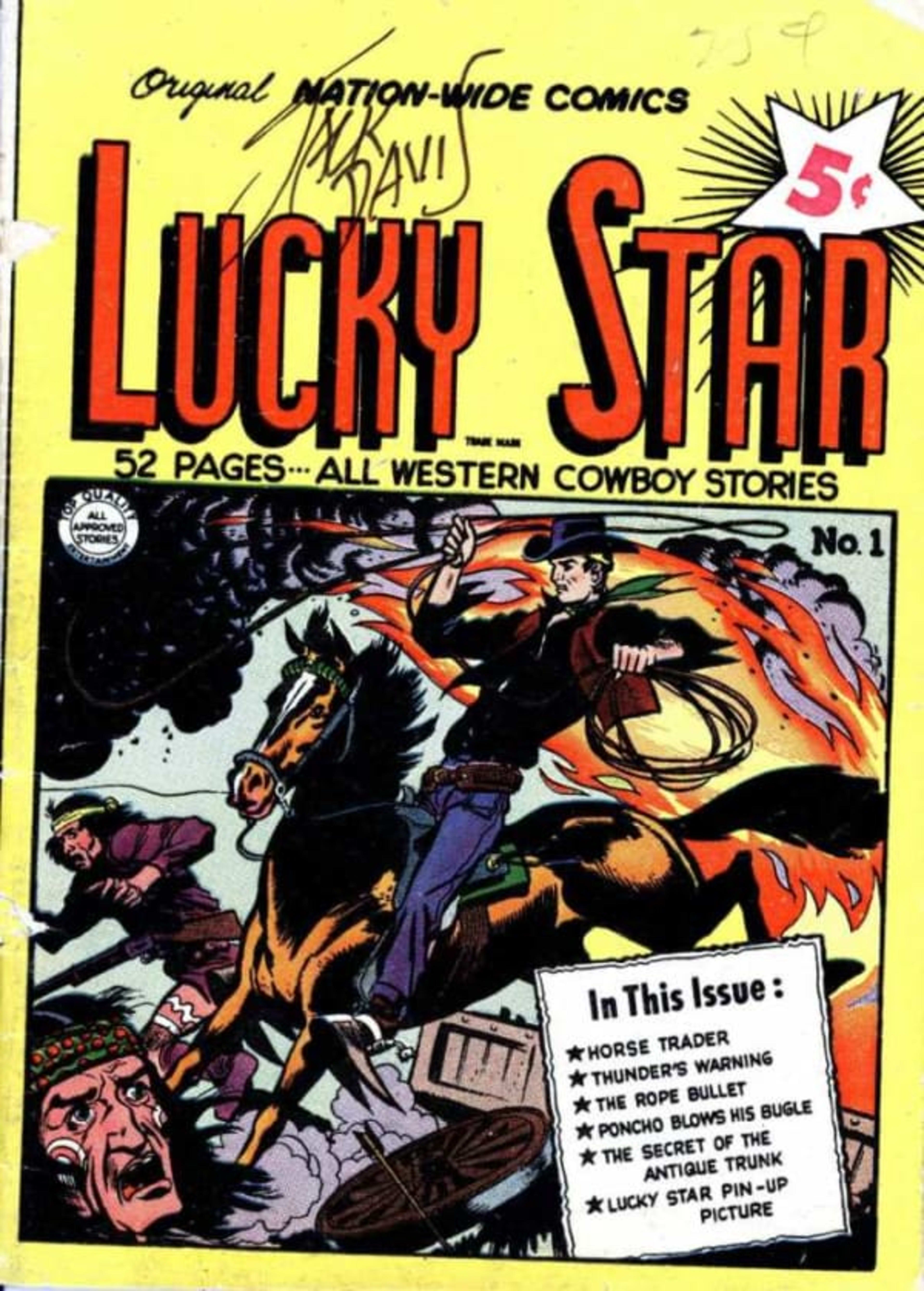 Lucky Star cover — © Nation-Wide Comics