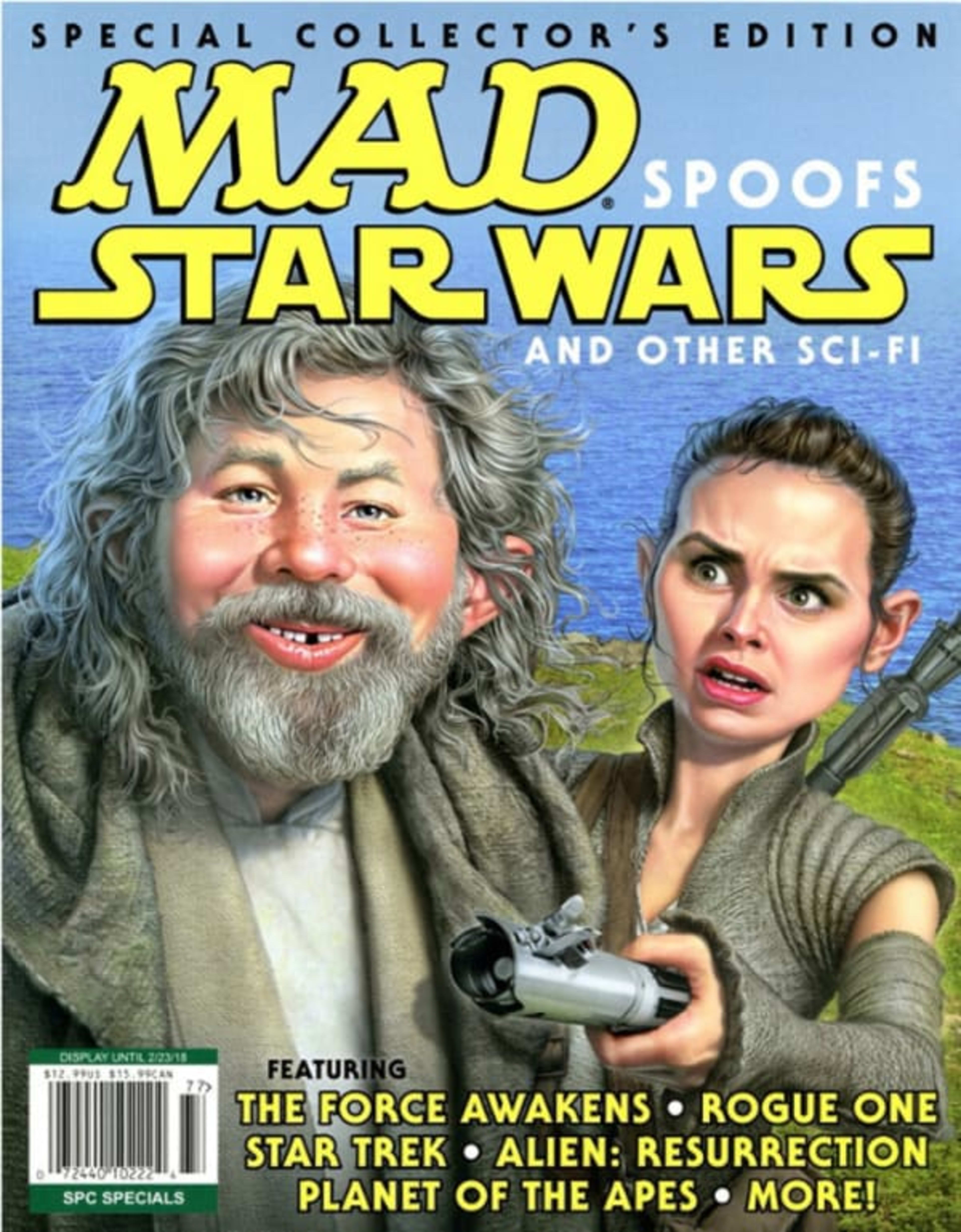 MAD Spoofs Star Wars and Other Sci-Fi cover — © EC