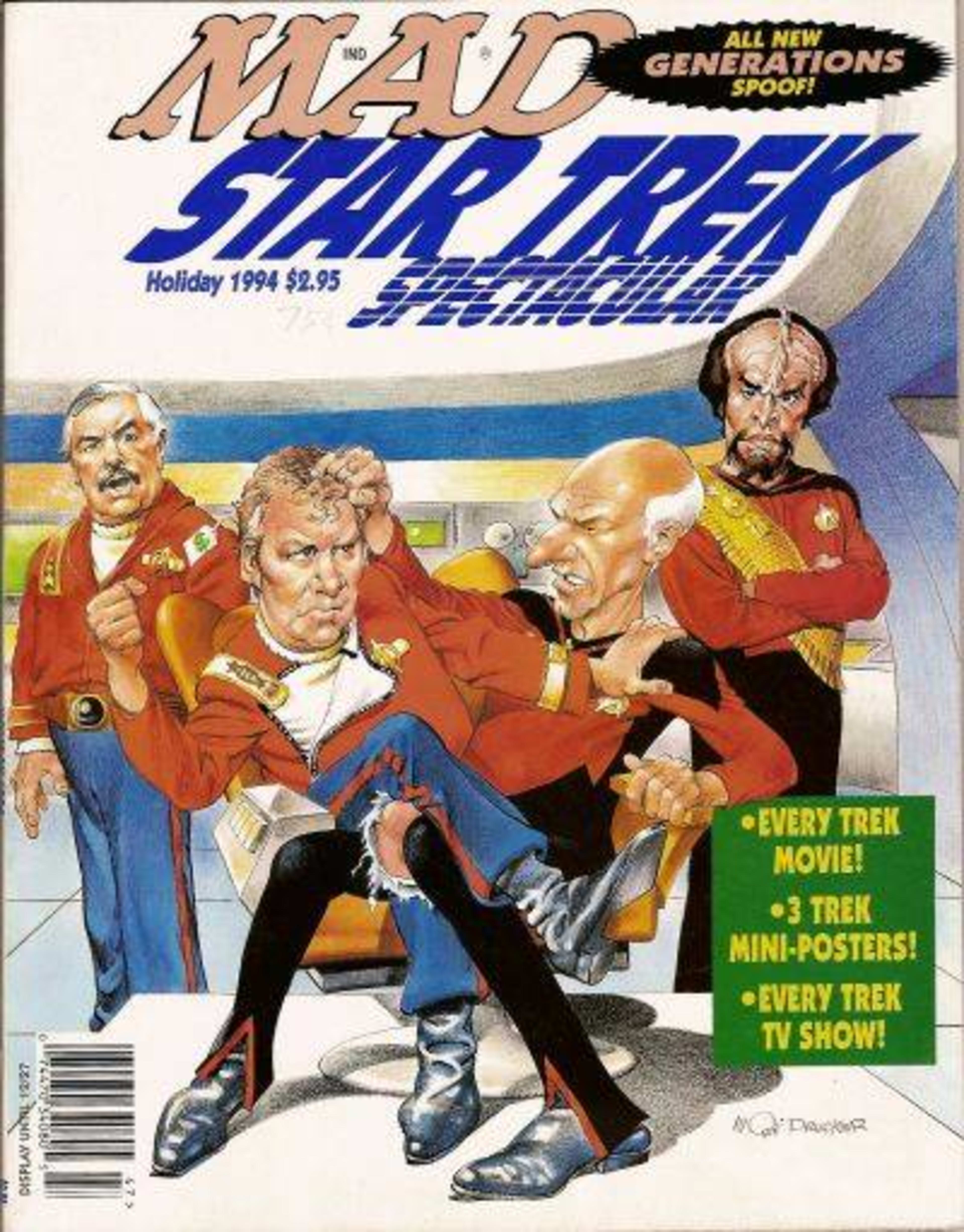 Mad Star Trek Spectacular cover — © EC